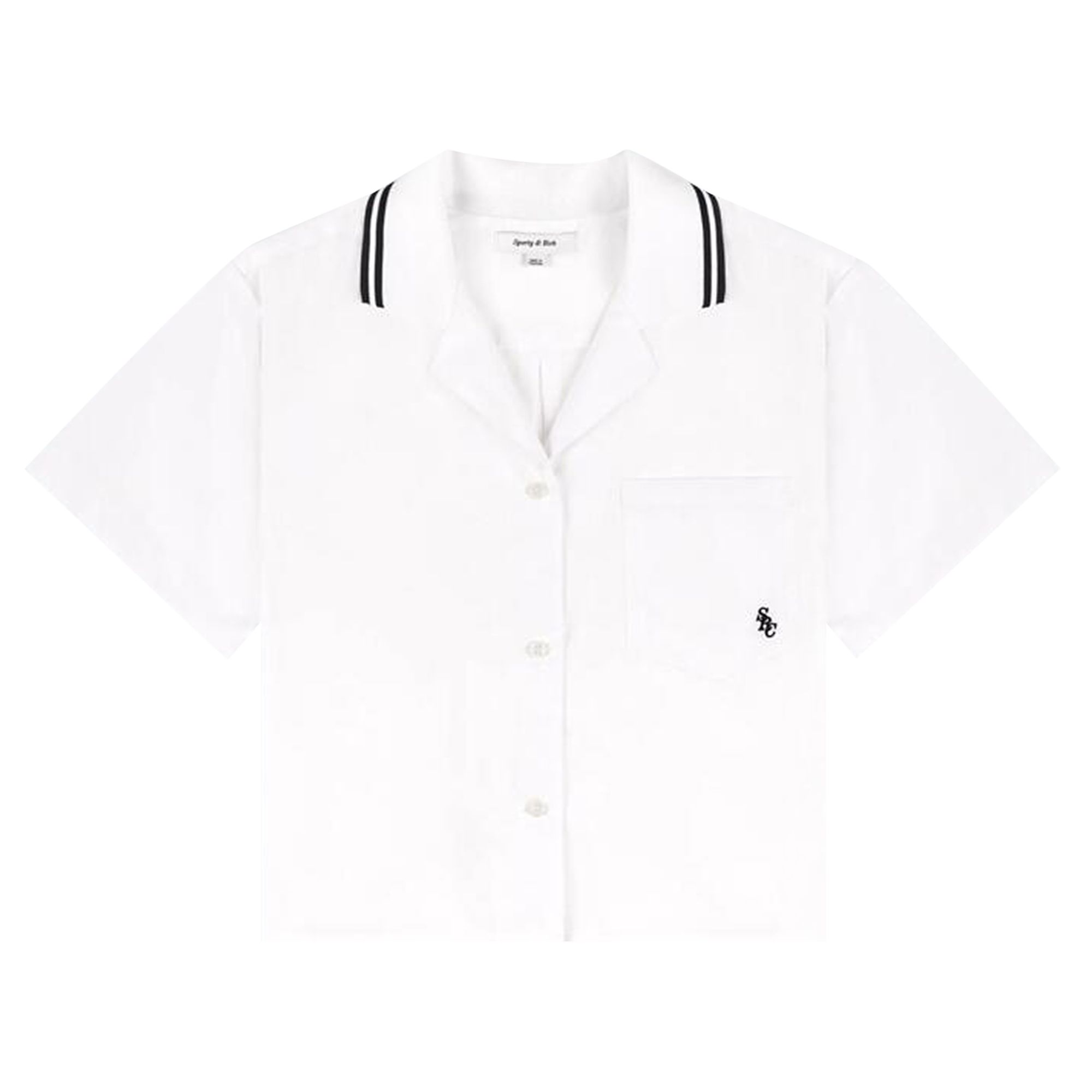 Pre-owned Sporty And Rich Sporty & Rich Src Sailor Shirt 'white' | Women's Size S