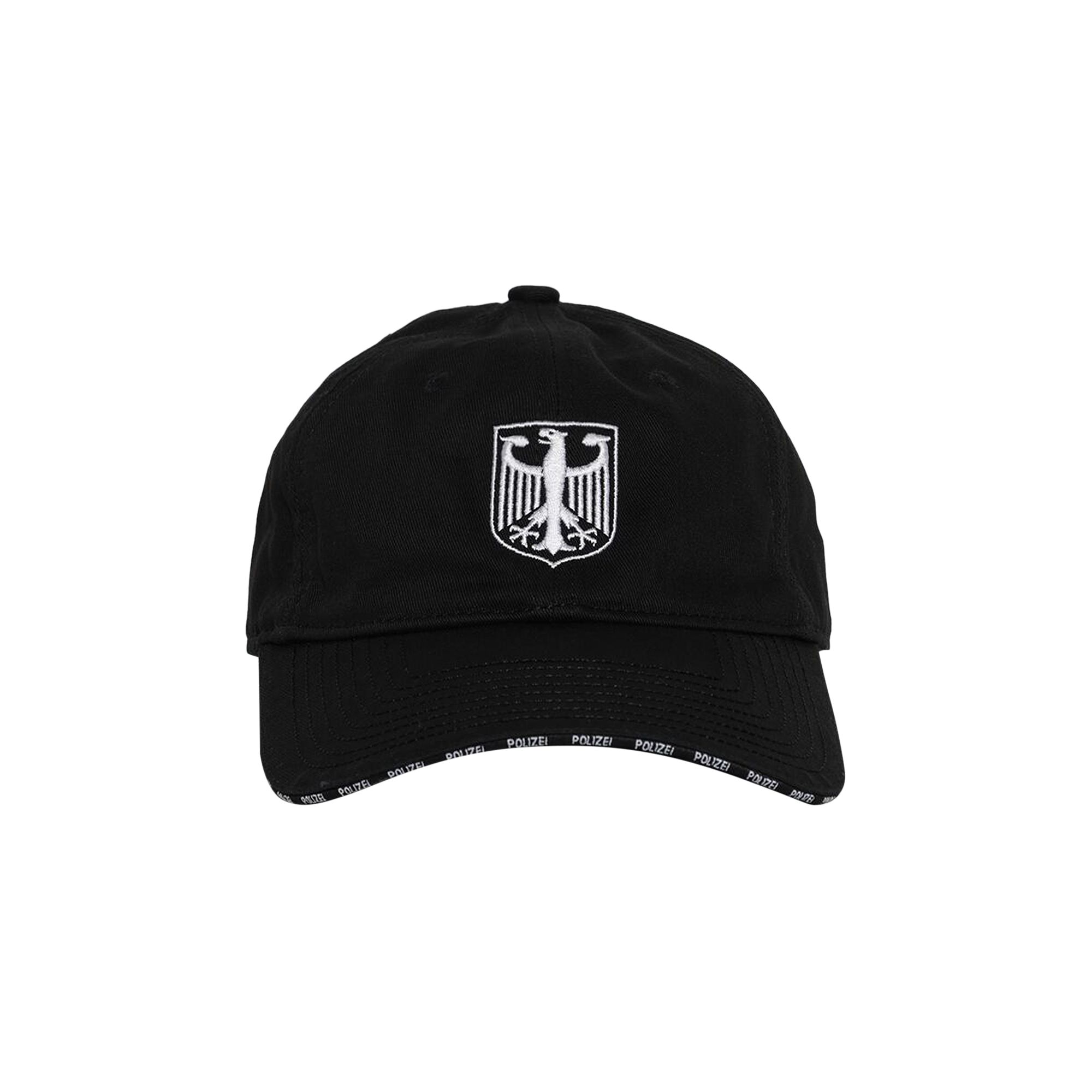 Pre-owned Vetements Polizei Cap 'black' | Men's Size Onesize
