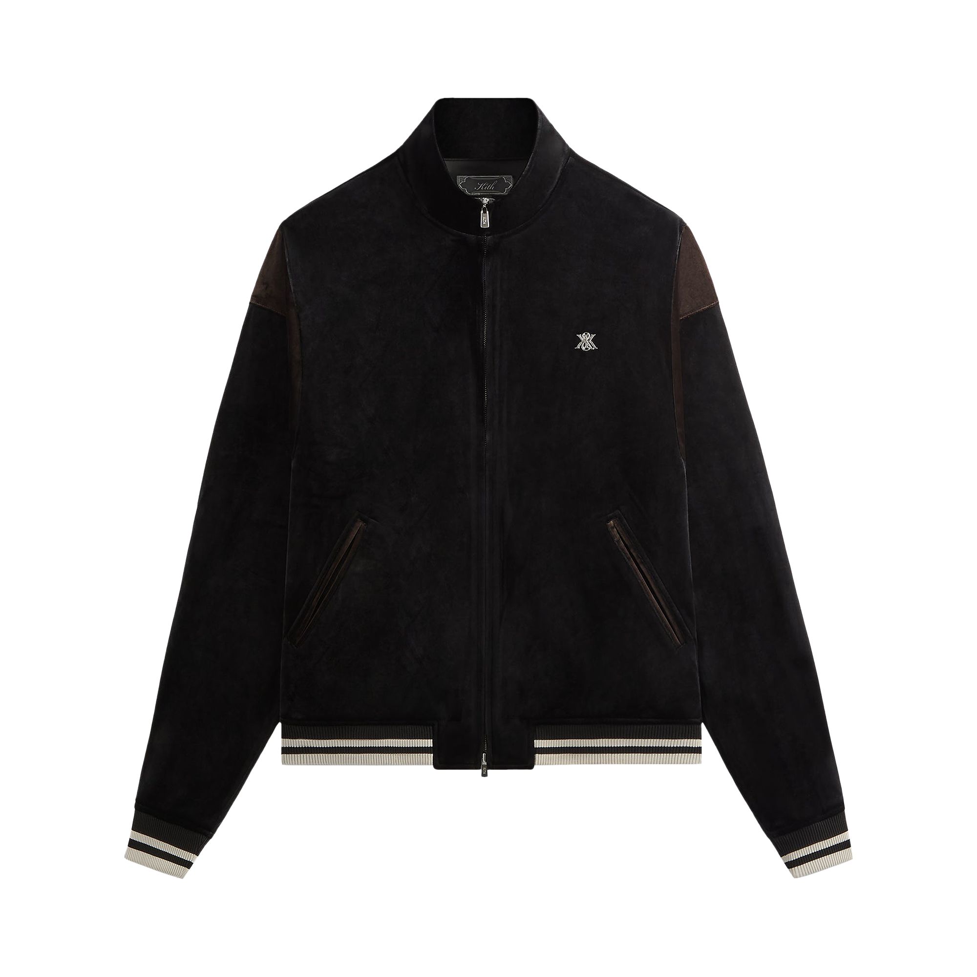 Pre-owned Kith Velvet Rui Track Jacket 'black' | Men's Size Xs