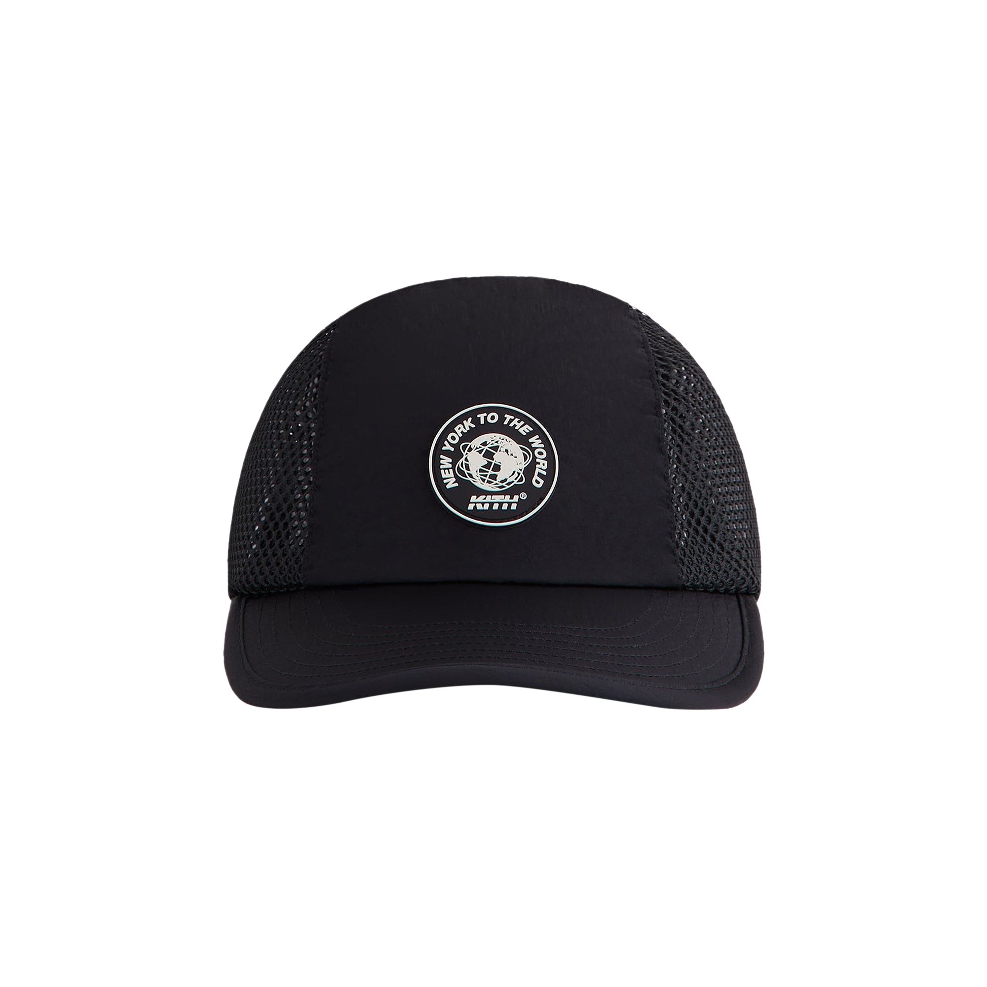 Pre-owned Kith Wide Hole Mesh Griffey Camper Hat 'black' | Men's Size Onesize