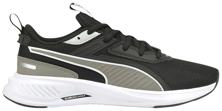 Puma Scorch Runner Big Kid Black White