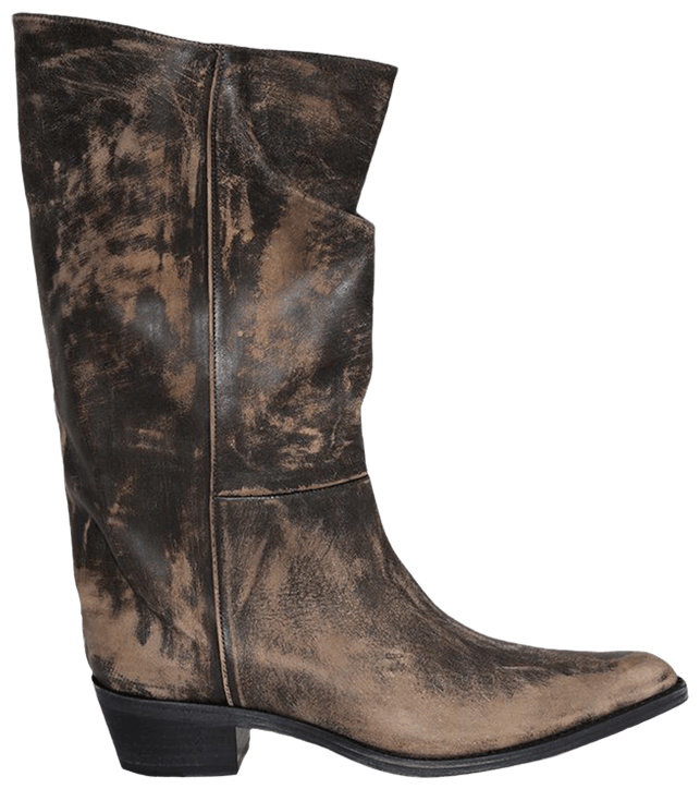 Khaite Wmns Clive Boot Vintage Black