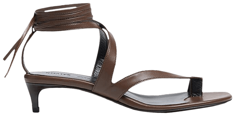 Khaite Wmns Aimee Kitten Sandal Cigar