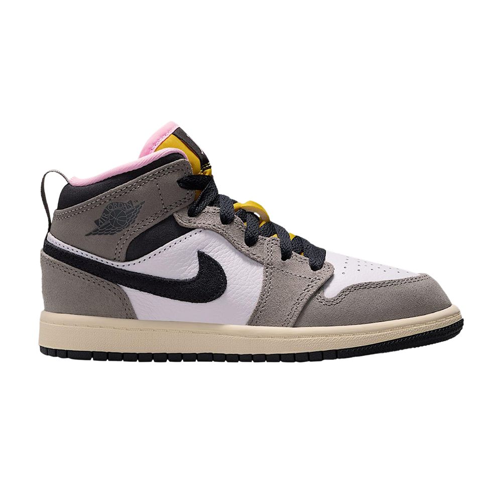 Pre-owned Air Jordan 1 Mid Se Ps 'tokyo Bio Hack' | Brown | Kid's Size 12