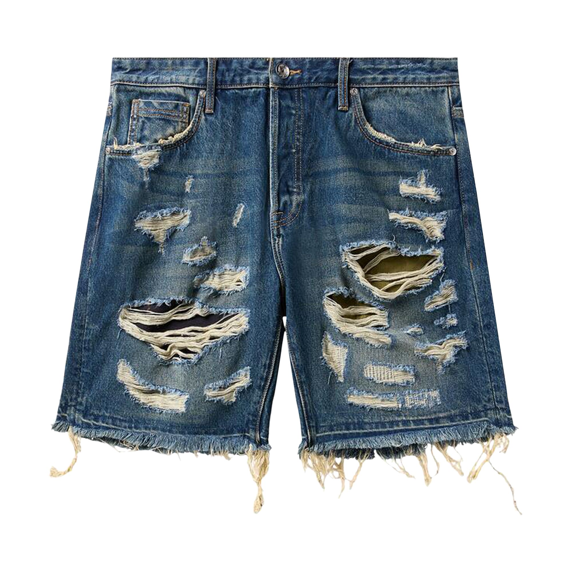 Pre-owned Billionaire Boys Club Chronos Denim Short 'comet' | Blue | Men's Size 38