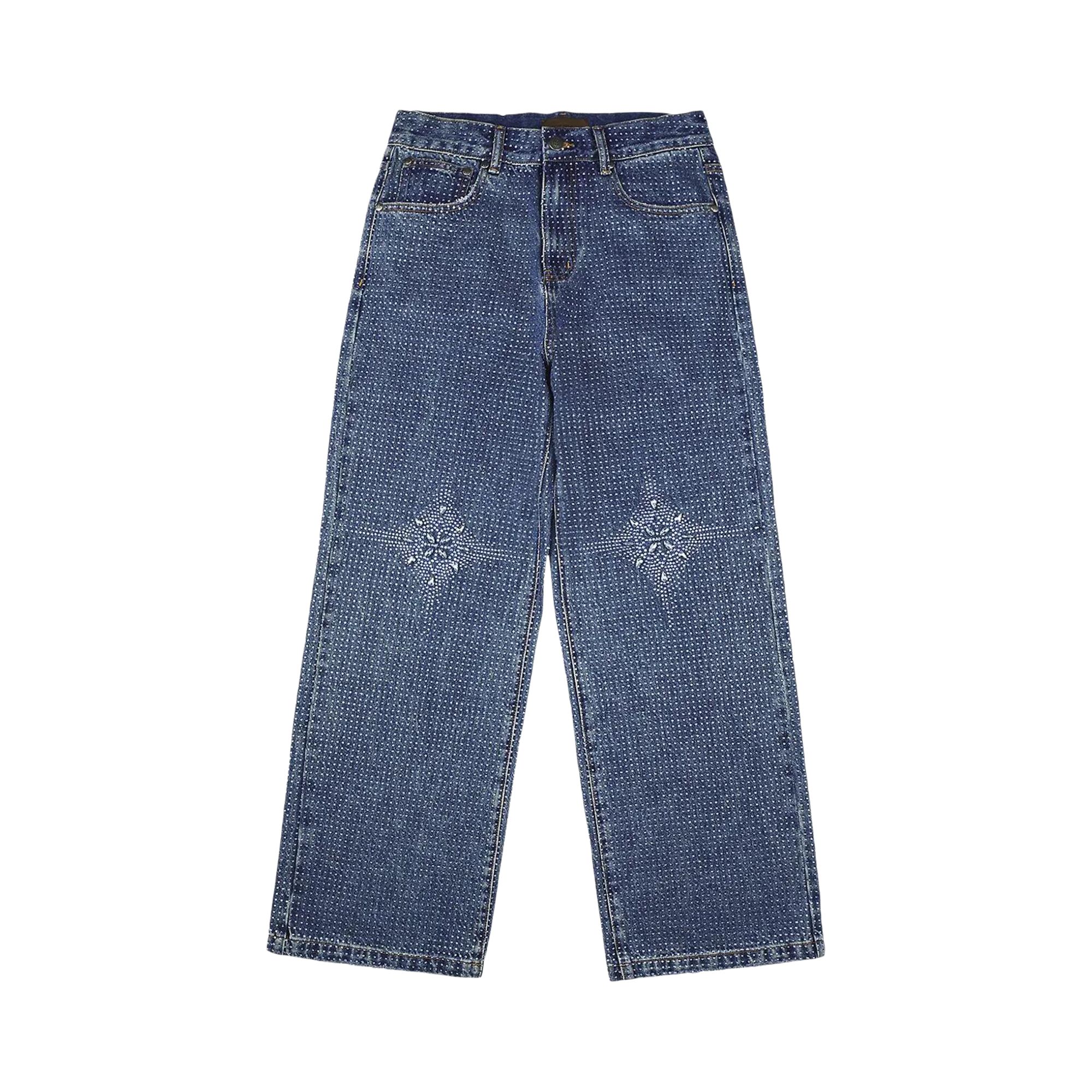 Pre-owned Birth Of Royal Child 20k Diamond Stellar Denim 'blue' | Men's Size S