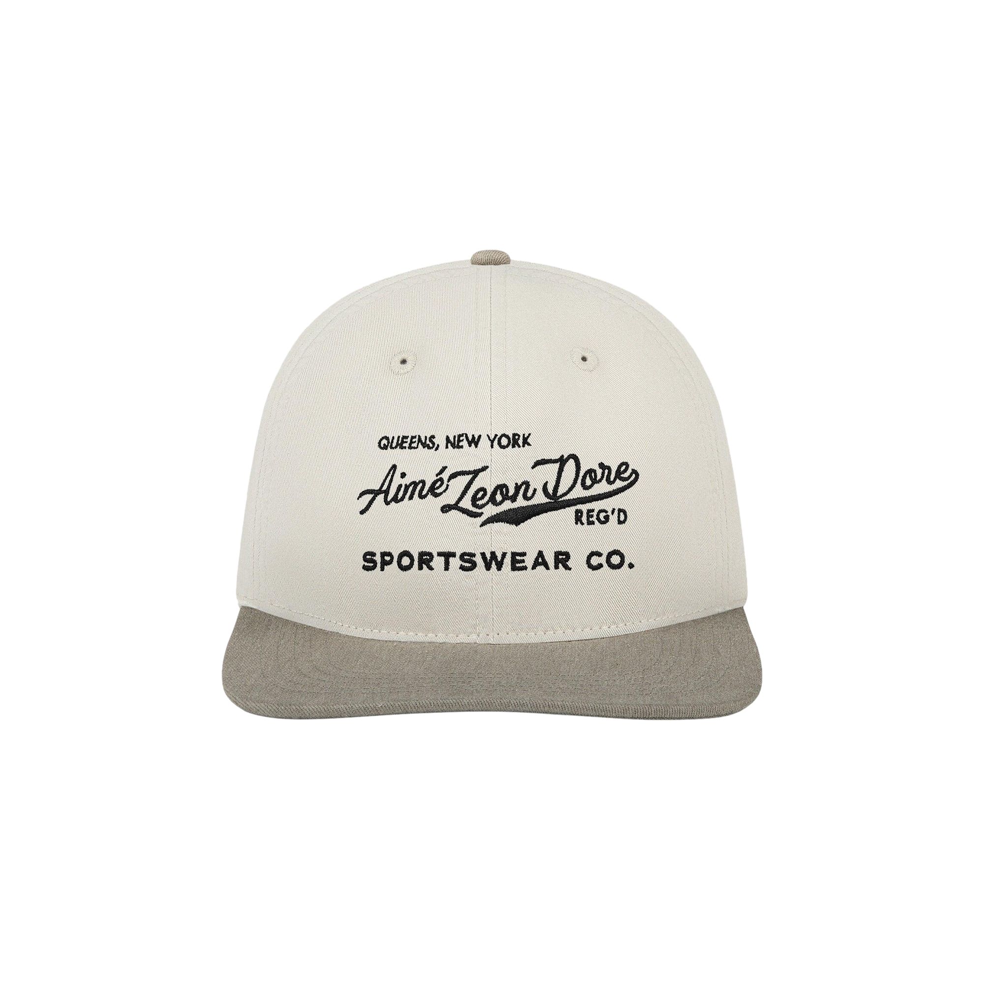 Pre-owned Aimé Leon Dore Aimé Sportswear Hat 'silver Birch' | White | Men's Size Onesize