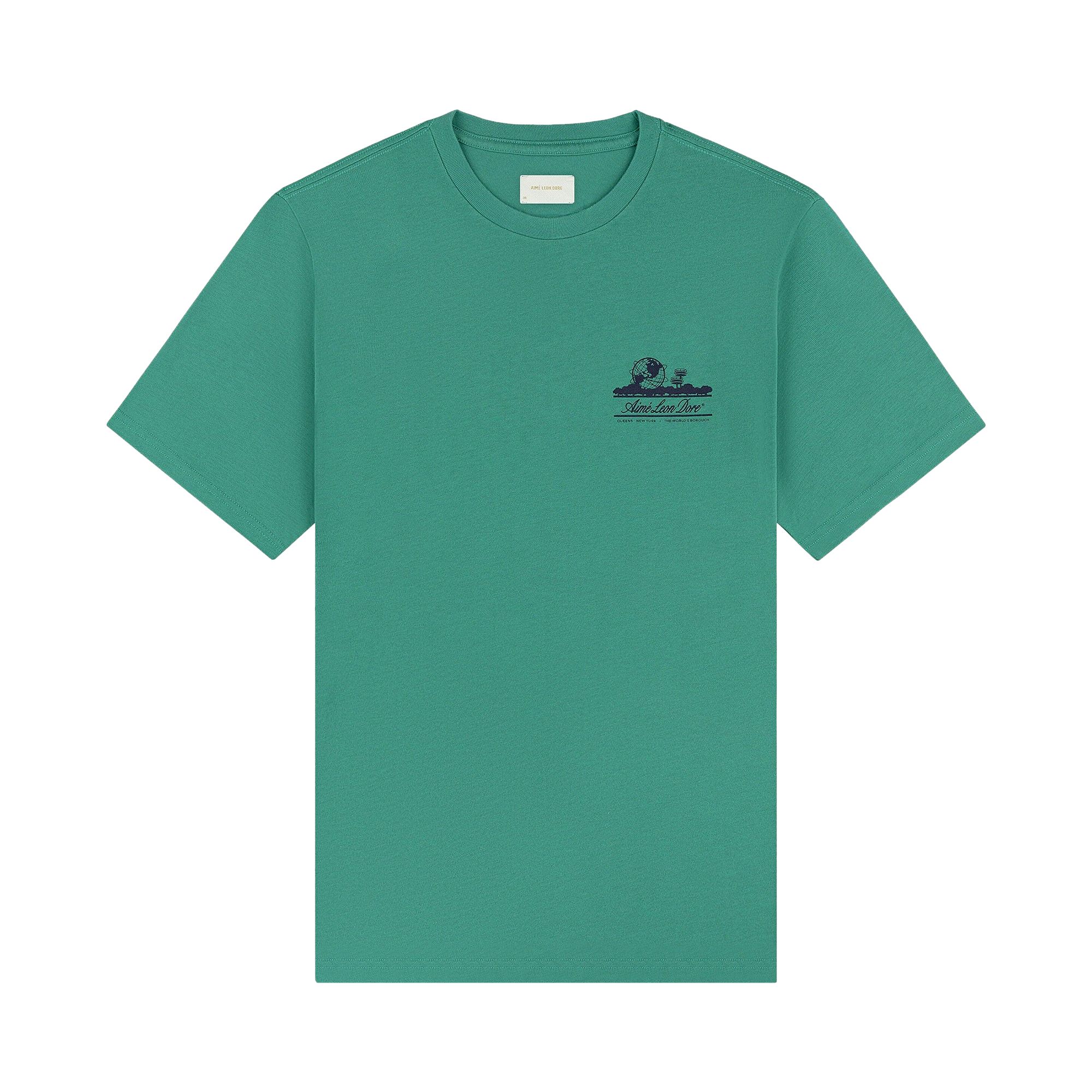 Pre-owned Aimé Leon Dore Unisphere Tee 'pine Green' | Men's Size Xl