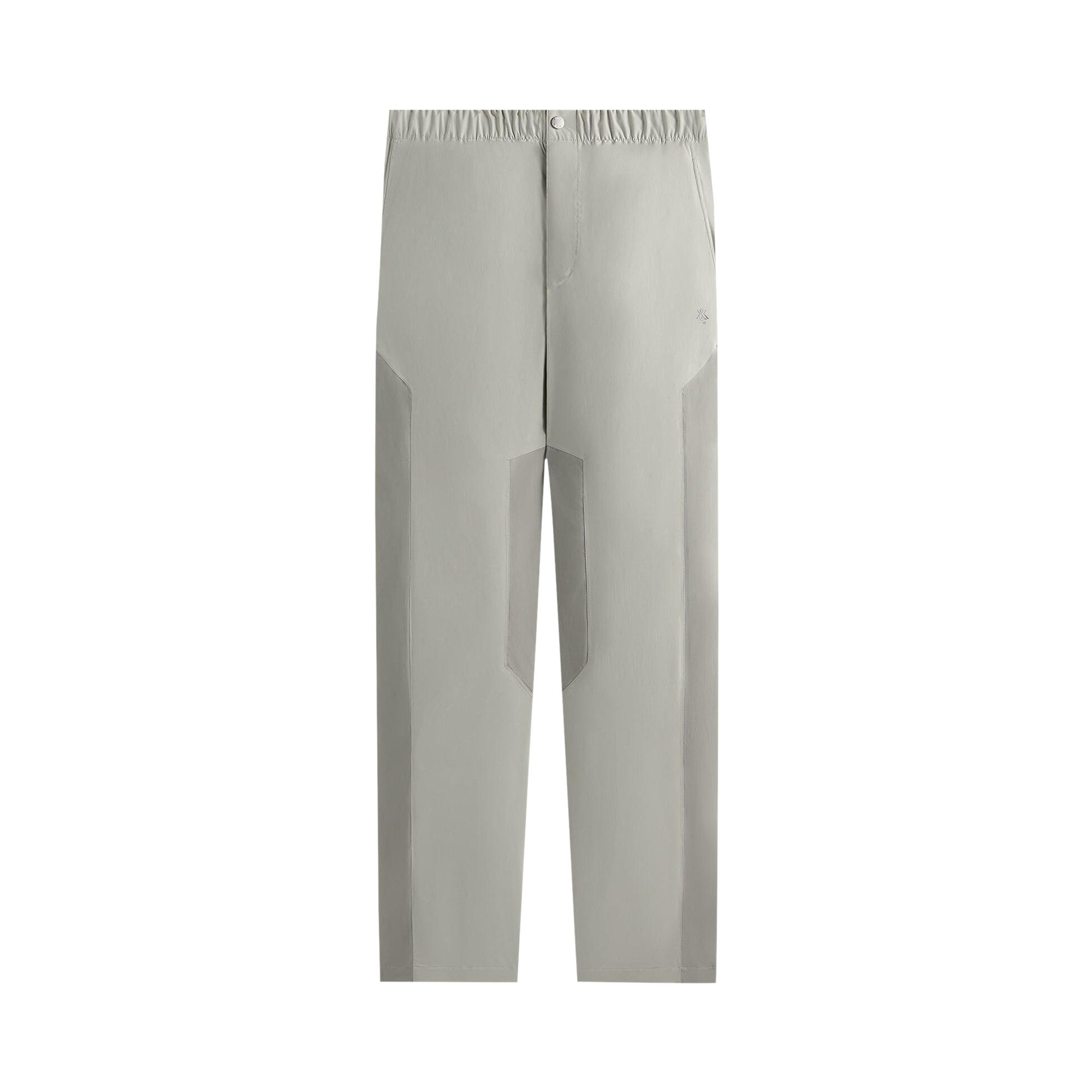 Pre-owned Kith Color-blocked Elias Tech Pant 'pacify' | Grey | Men's Size S In Gray