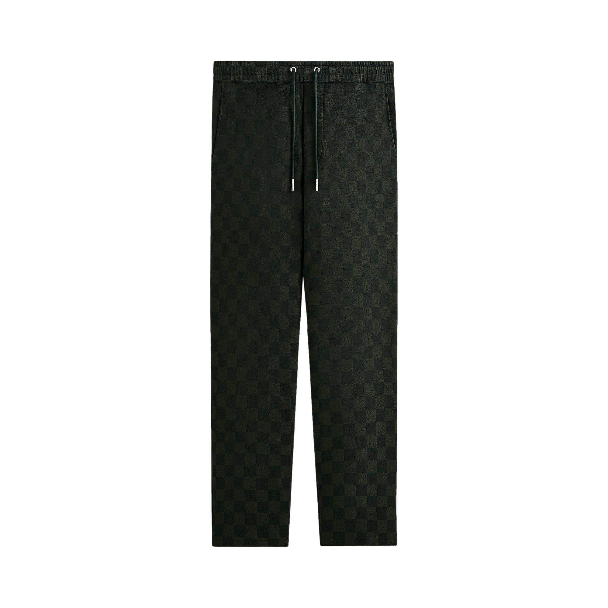 Pre-owned Kith Double Weave Elmhurst Pant 'stadium' | Green | Men's Size Xl