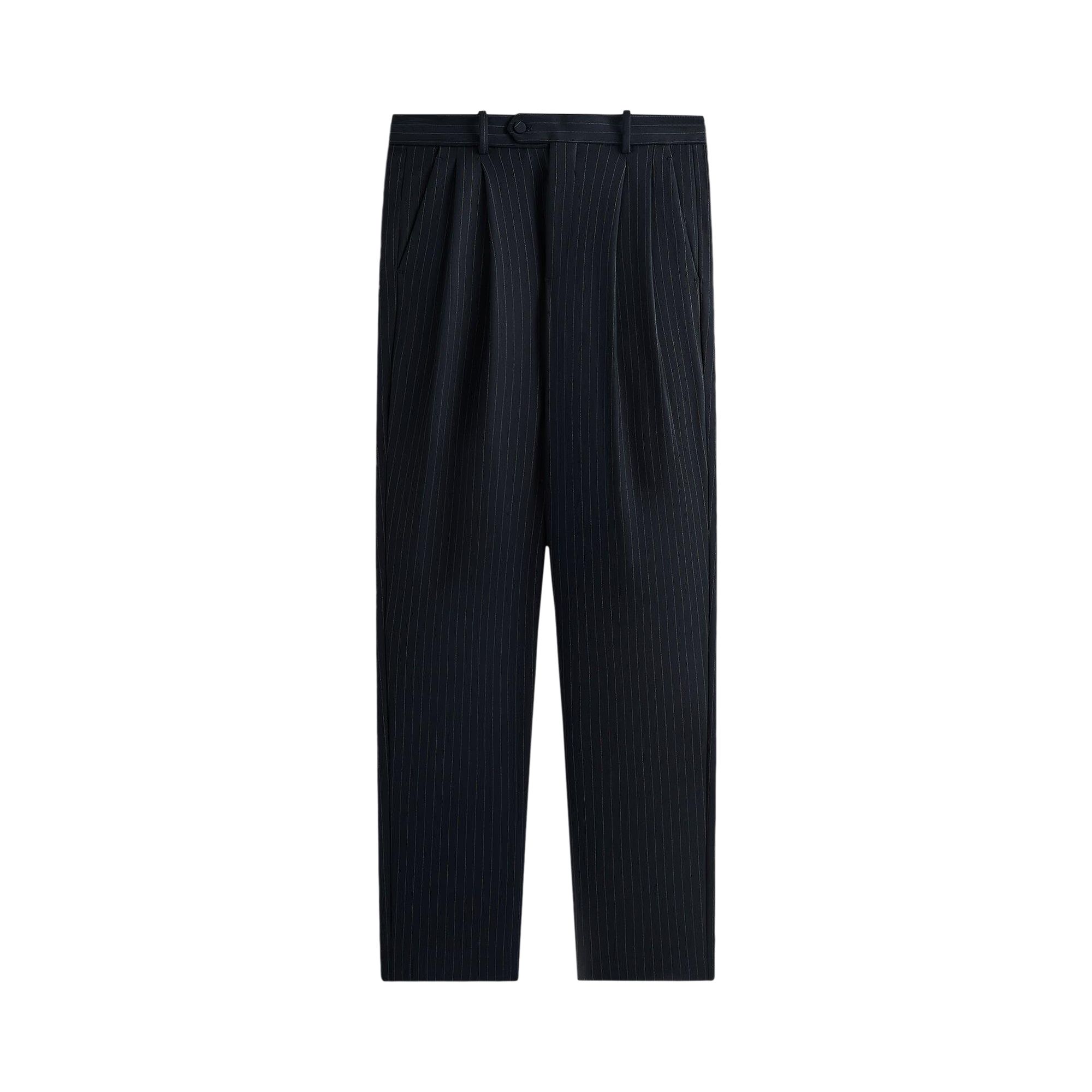Pre-owned Kith Double Weave Kylan Trouser 'nocturnal' | Black | Men's Size 54