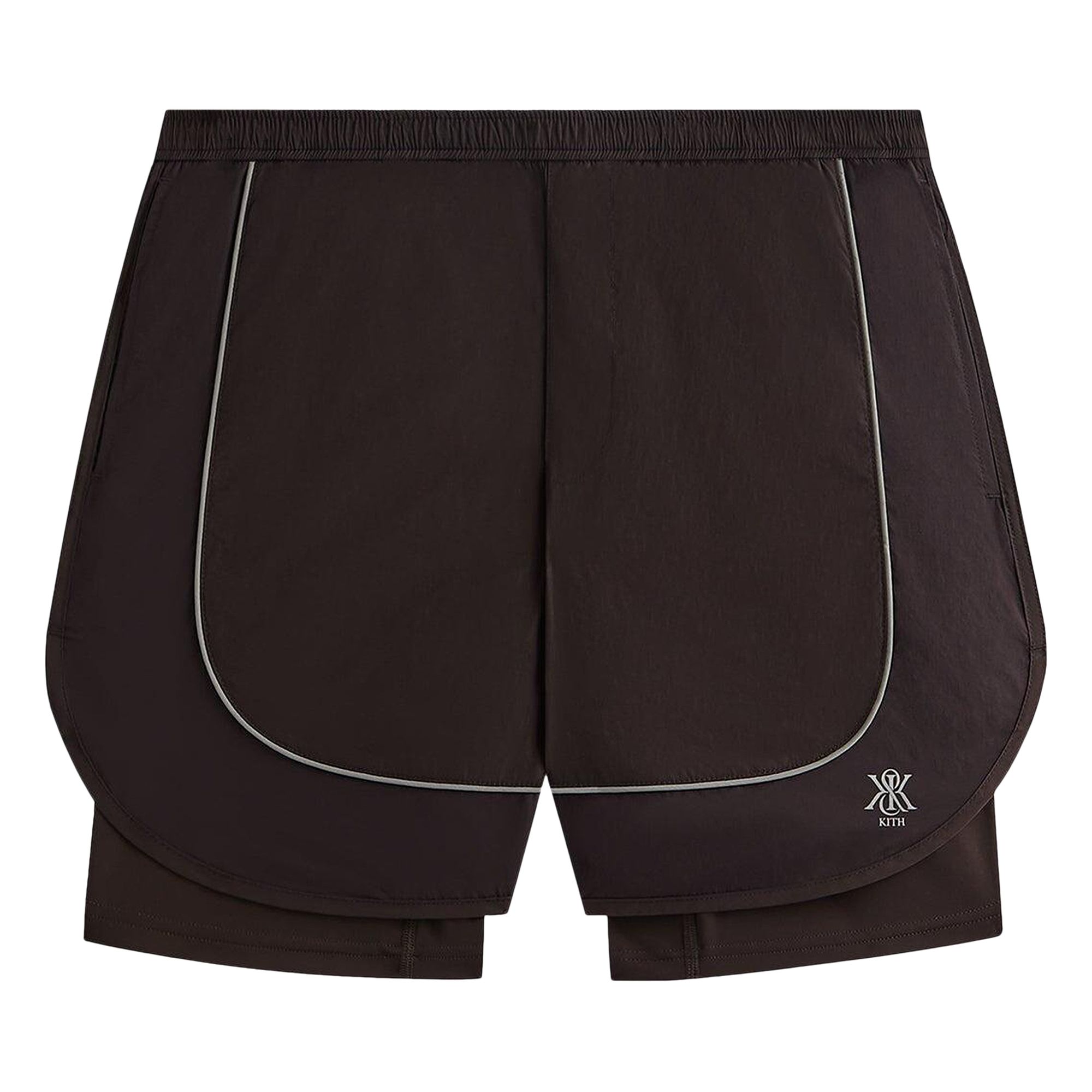 Pre-owned Kith Jordan Tech Short 'kindling' | Brown | Men's Size M