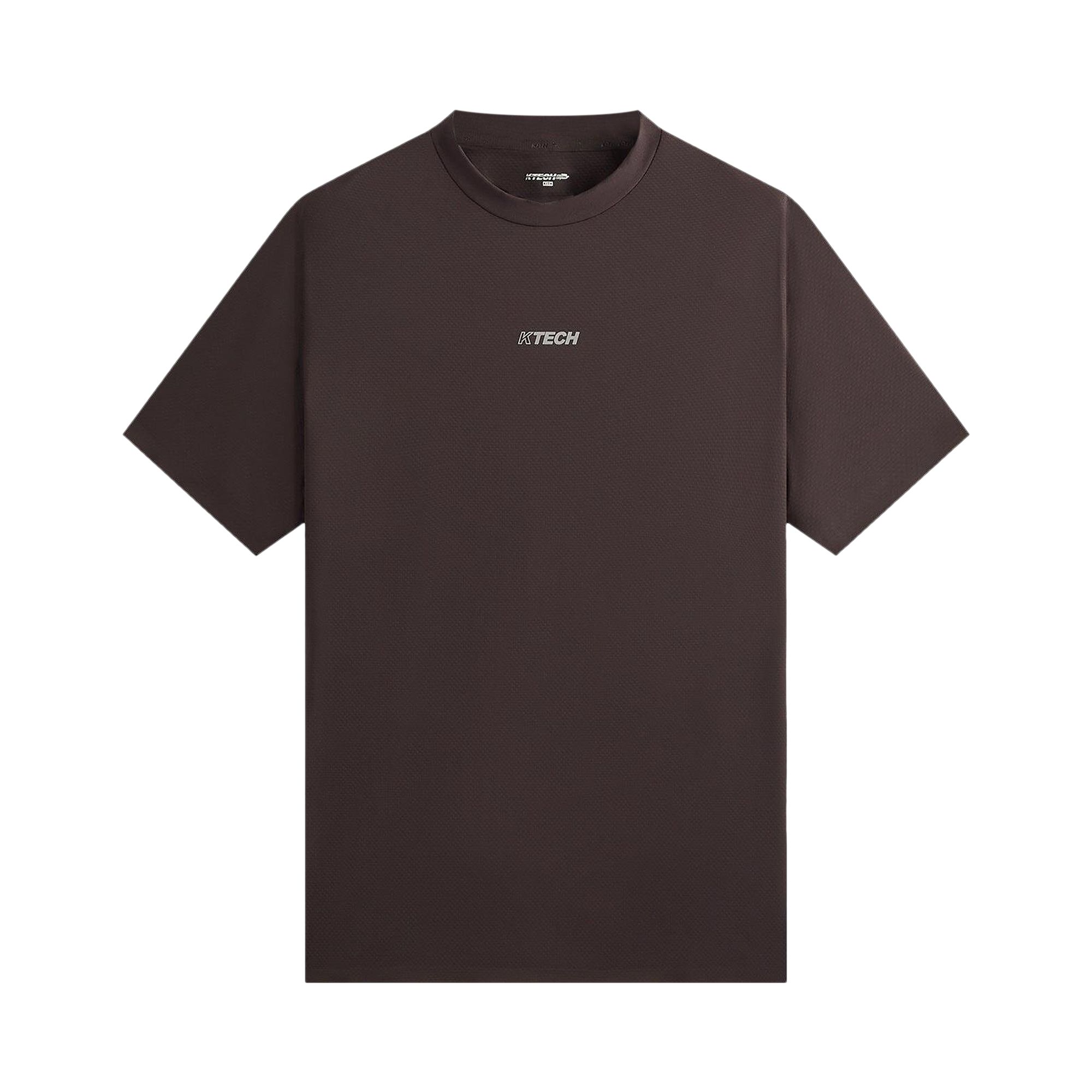 Pre-owned Kith Honeycomb Tech Heathrow Tee 'kindling' | Brown | Men's Size L