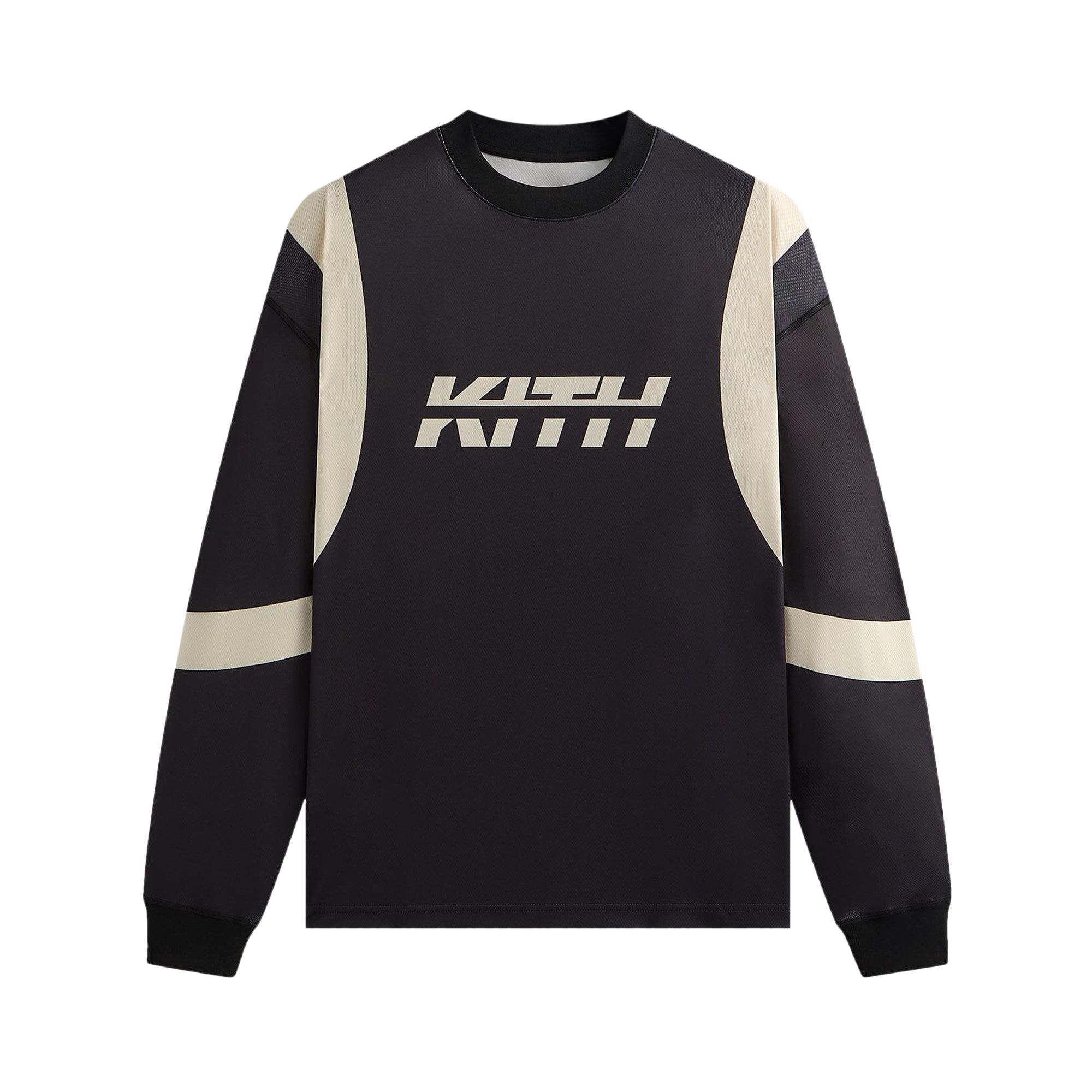 Pre-owned Kith Moto Racer Long-sleeve Leonard Tee 'black' | Men's Size Xxl