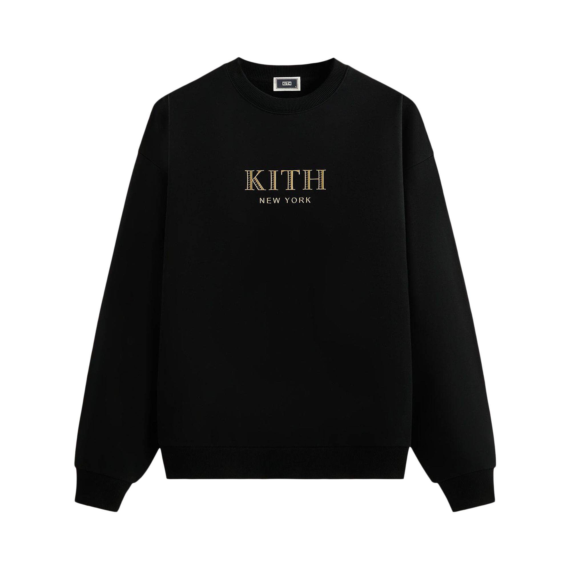 Pre-owned Kith New York Gilded Nelson Crewneck 'black' | Men's Size L