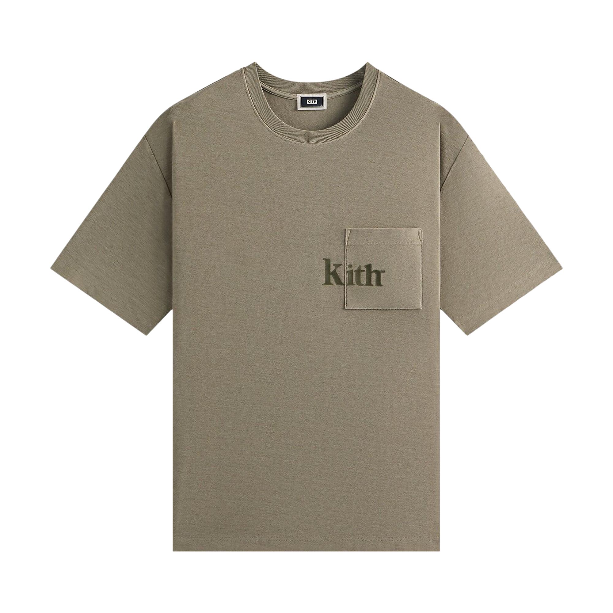 Pre-owned Kith Quinn Tee 'haze' | Green | Men's Size Xxl
