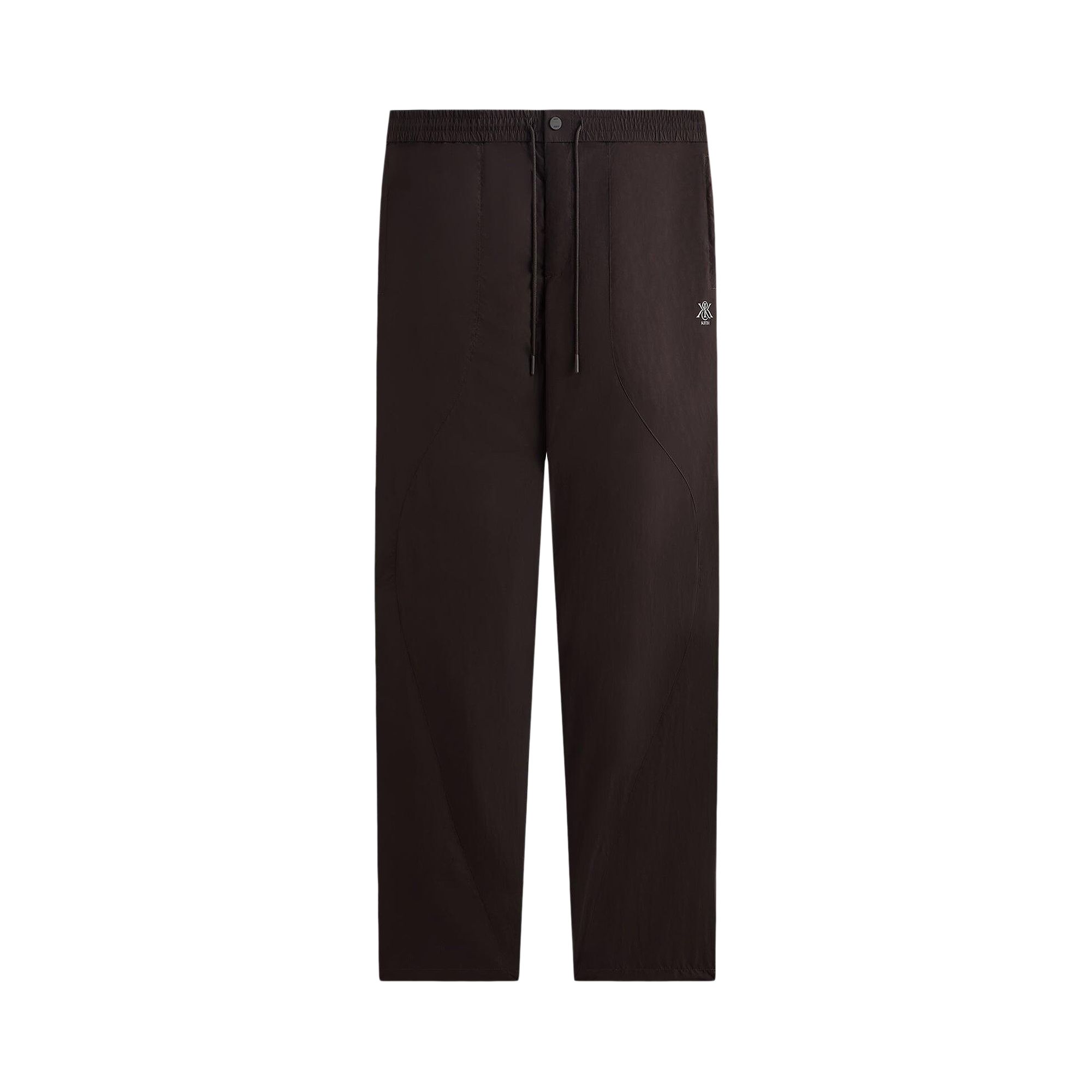 Pre-owned Kith Seamed Nylon Bolt Pant 'kindling' | Brown | Men's Size Xs