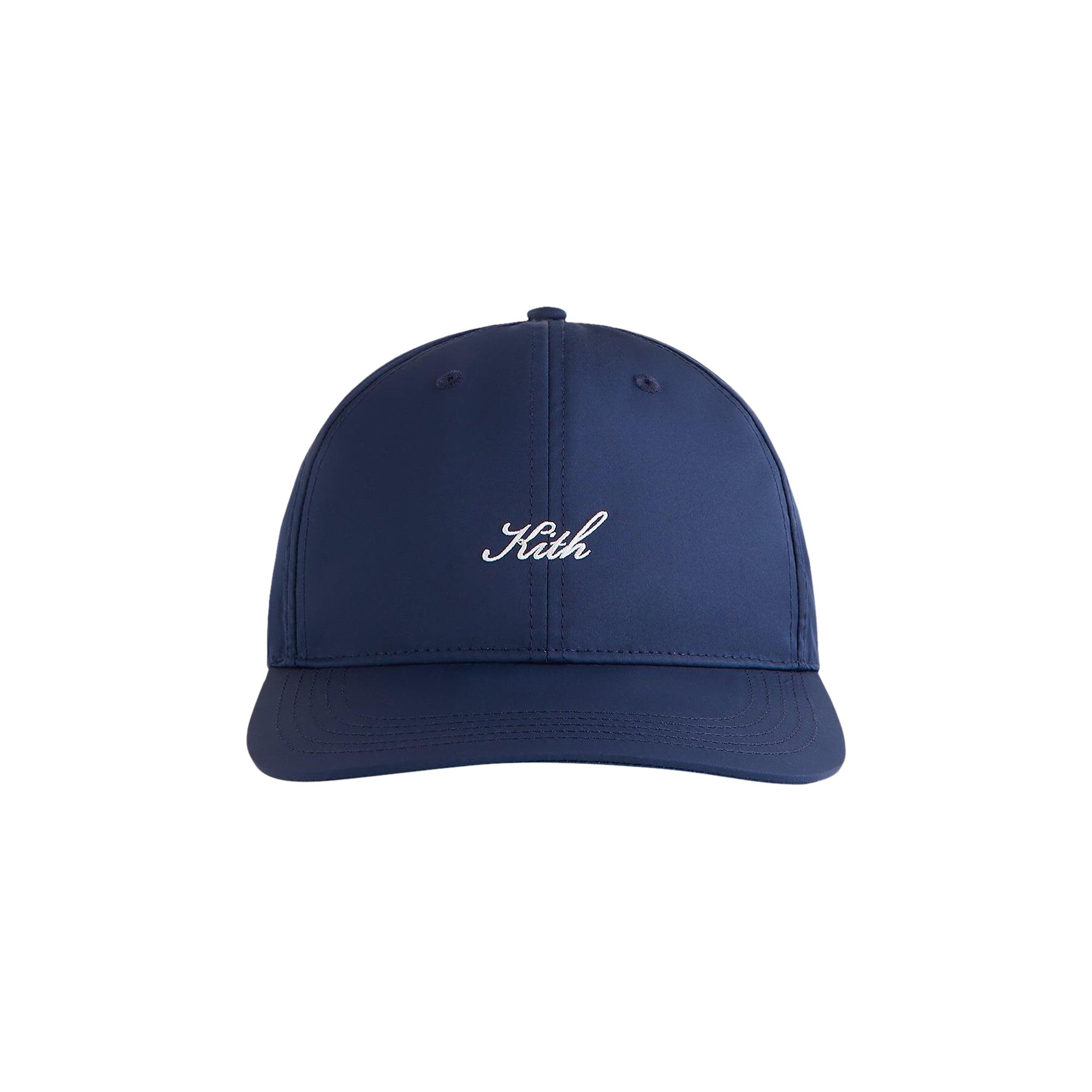 Pre-owned Kith Transitional Nylon Aaron Cap 'nocturnal' | Black | Men's Size Onesize