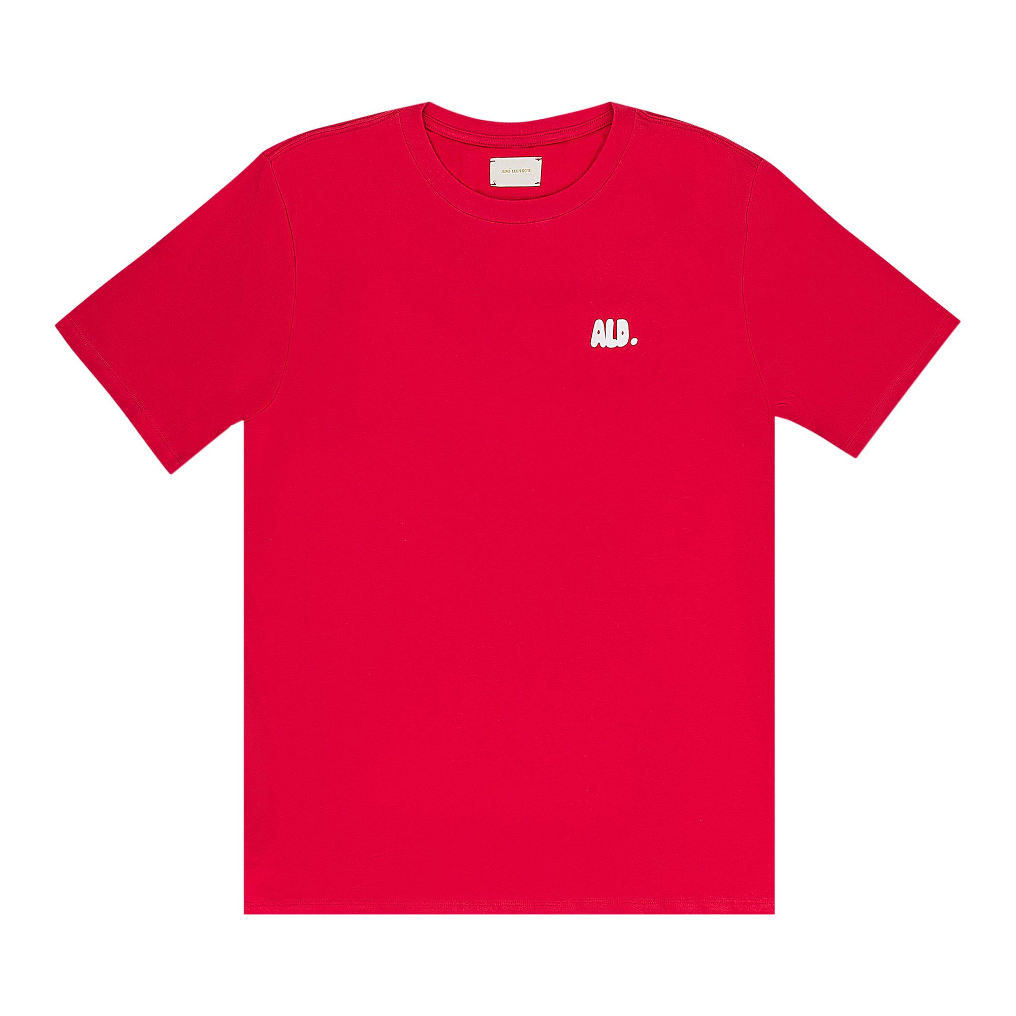 Pre-owned Aimé Leon Dore Homerun Robbers T-shirt 'true Red' | Men's Size M