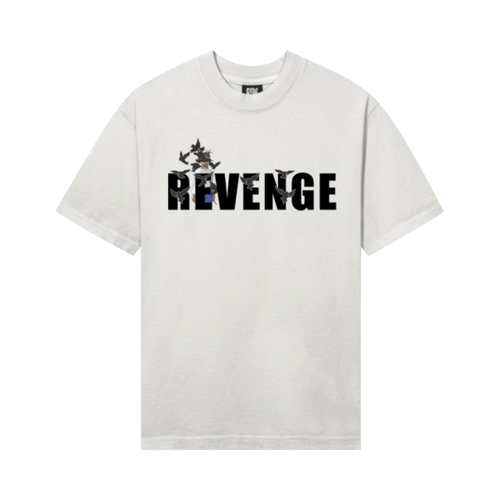 Pre-owned Revenge Crows Tee 'cement' | Grey | Men's Size L In Gray