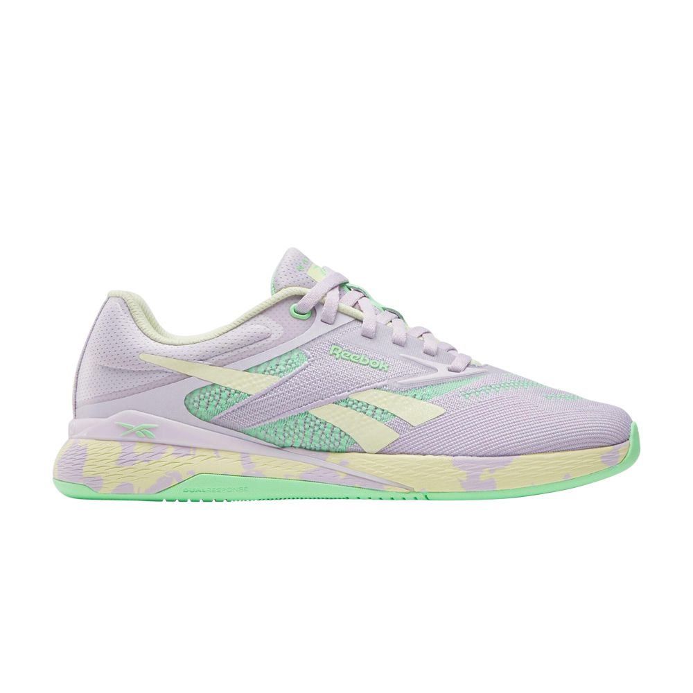 Reebok Wmns Nano X5 'Digital Gleam Green Glow' | Purple | Women's Size 11 - 100225455