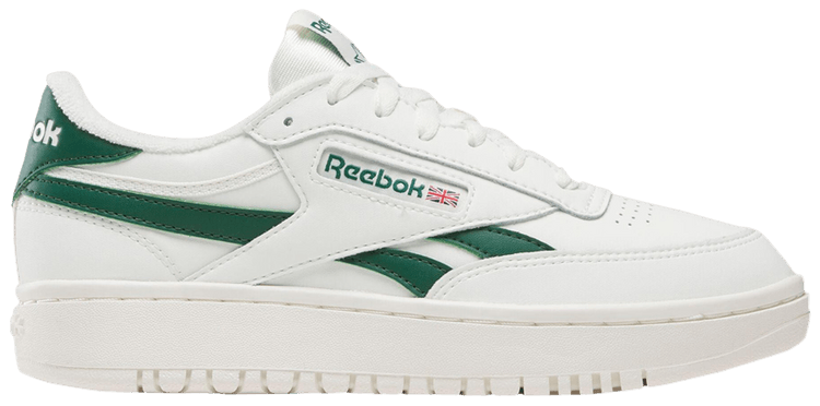Reebok Wmns Club C Double Revenge Chalk Dark Green
