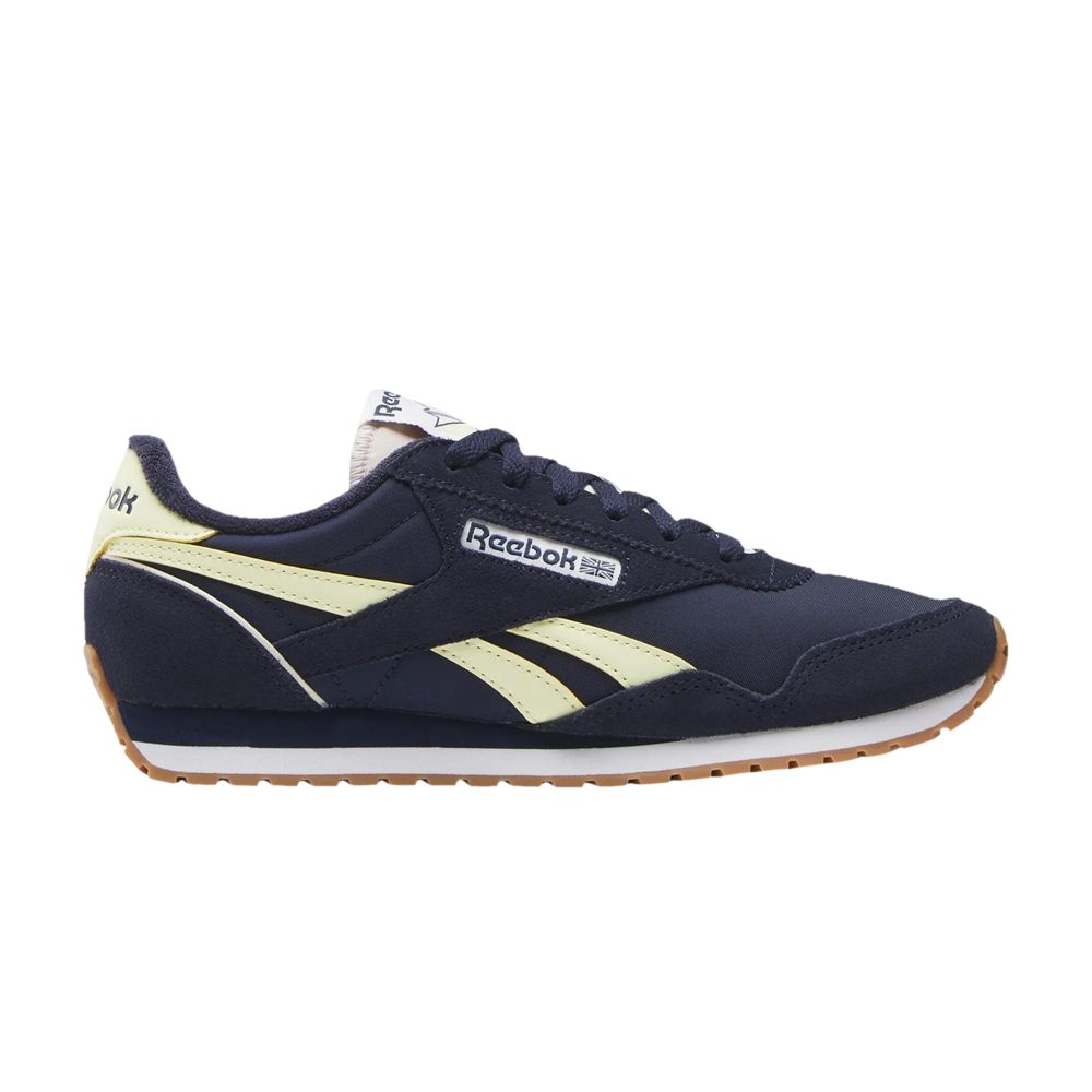 Reebok Wmns Classic AZ 'Vector Navy Yellow Haze' | Blue | Women's Size 10 - 100230793
