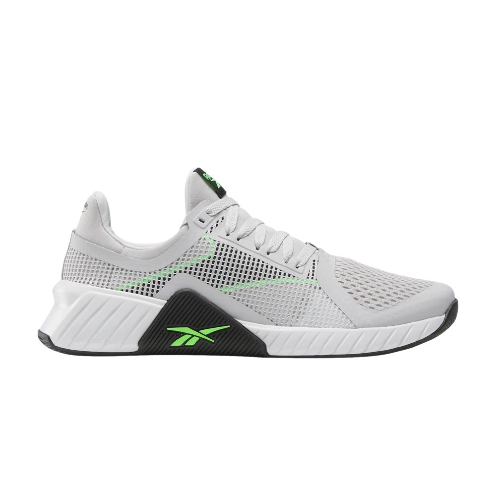 Reebok Flip Charge 'Pure Grey Solar Lime' | White | Men's Size 10 - 100250392