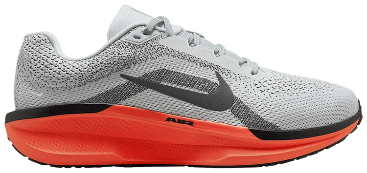 Nike Air Winflo 11 Extra Wide Pure Platinum Bright Crimson