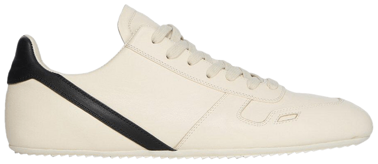 Rick Owens Wmns Concordians Minimal Sneaker Milk Black