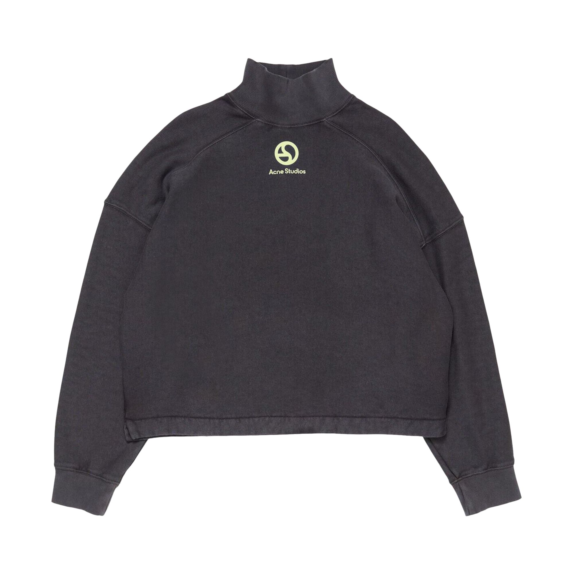 Pre-owned Acne Studios Fleece Sweater 'fadded Black' | Men's Size M