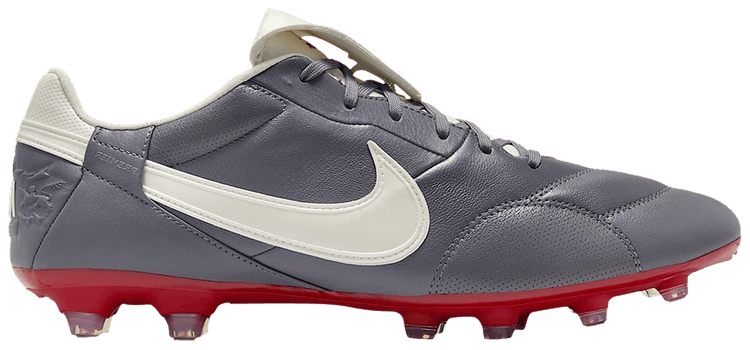 Nike Premier 3 Low FG Light Graphite Varsity Red