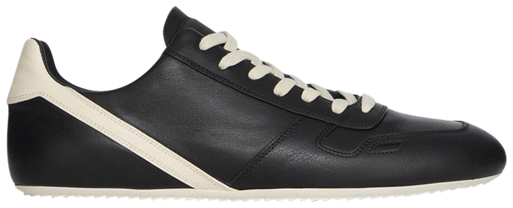 Rick Owens Concordians Minimal Sneaker Black Milk