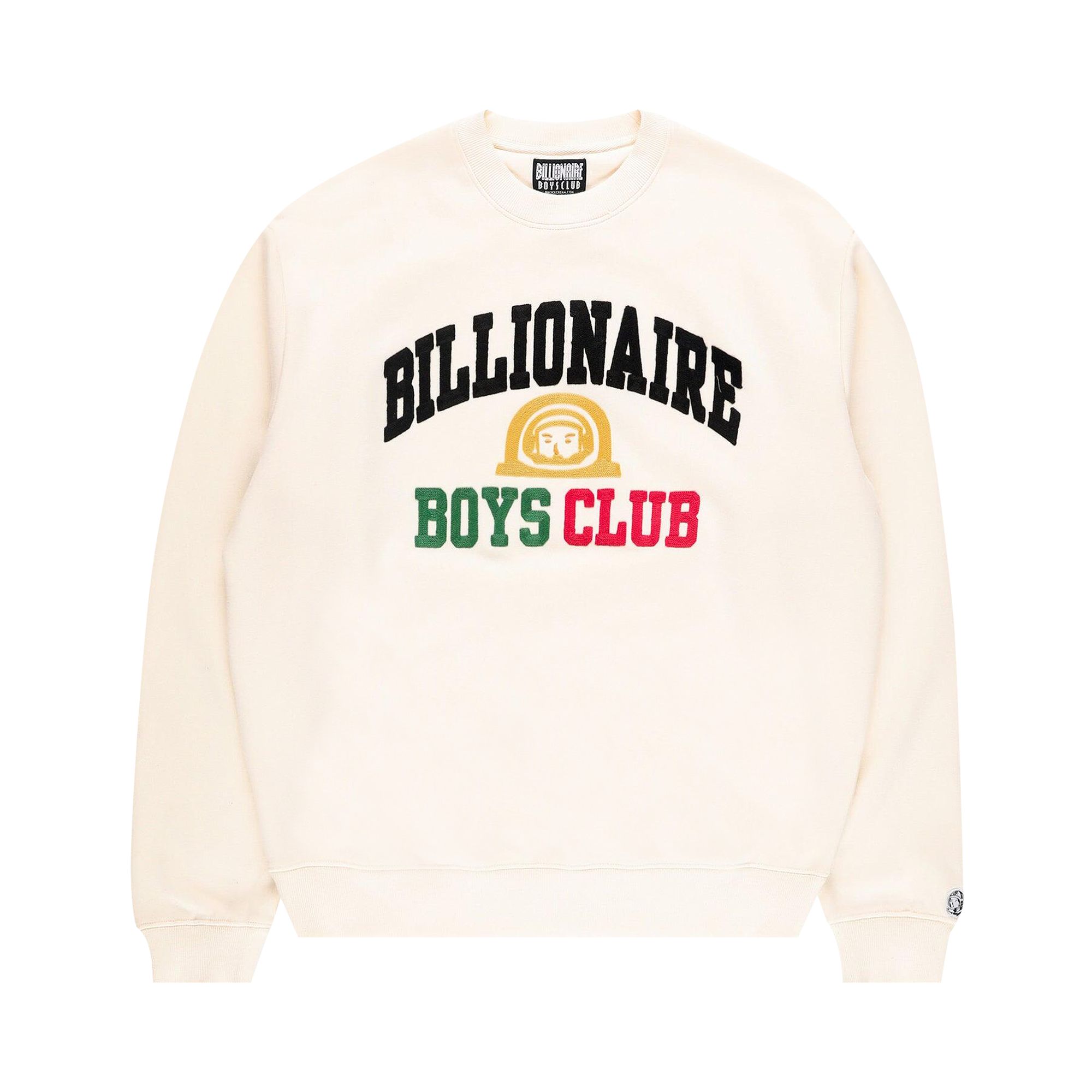 Pre-owned Billionaire Boys Club Collegiate Crewneck 'winter White' | Men's Size S