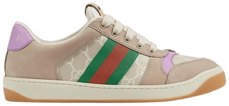 Gucci Wmns Screener GG Supreme   Beige Lilac