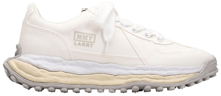 Maison Mihara Yasuhiro Larry OG Sole Canvas Low White