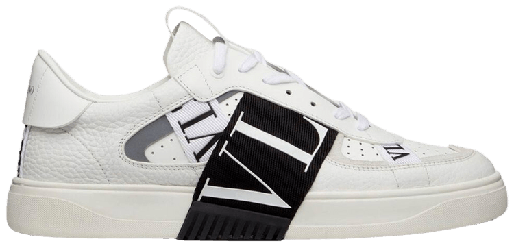 Valentino VL7N Bands White Black