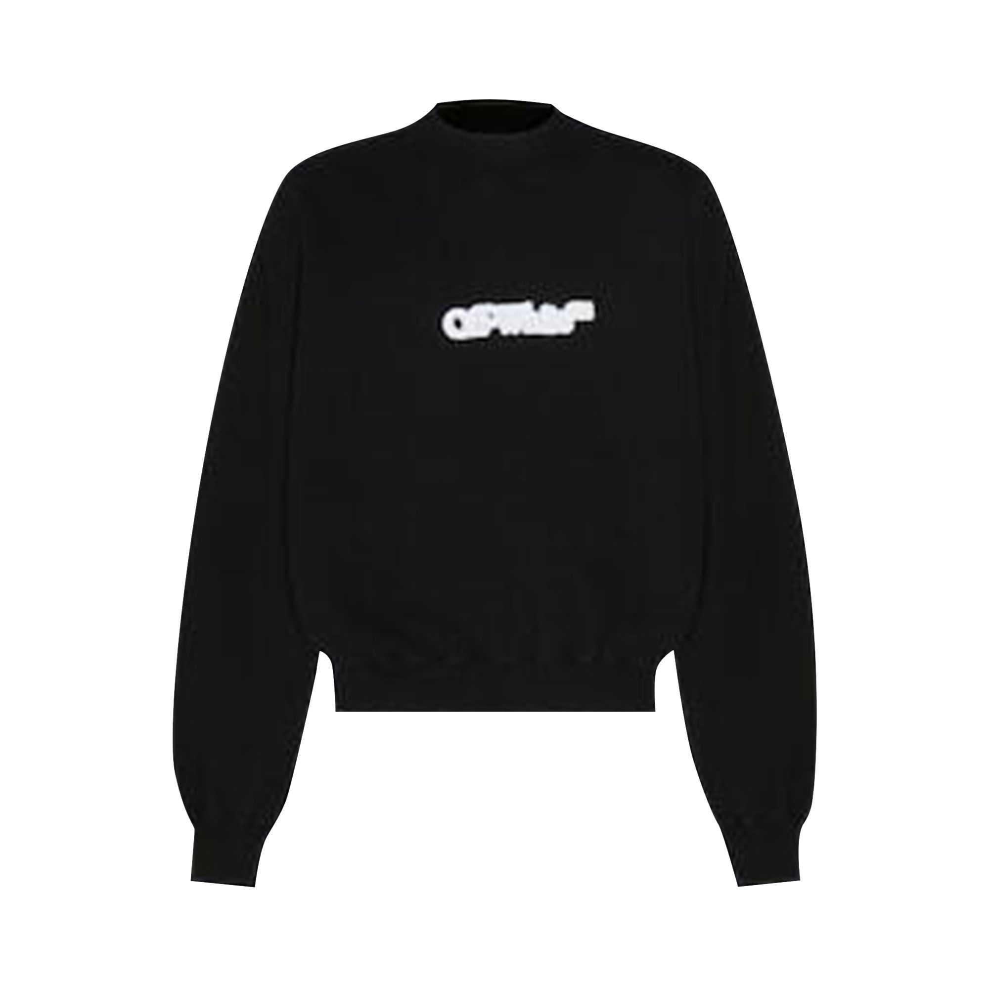 Pre-owned Off-white Blurr Book Over Sweatshirt 'black' | Men's Size M