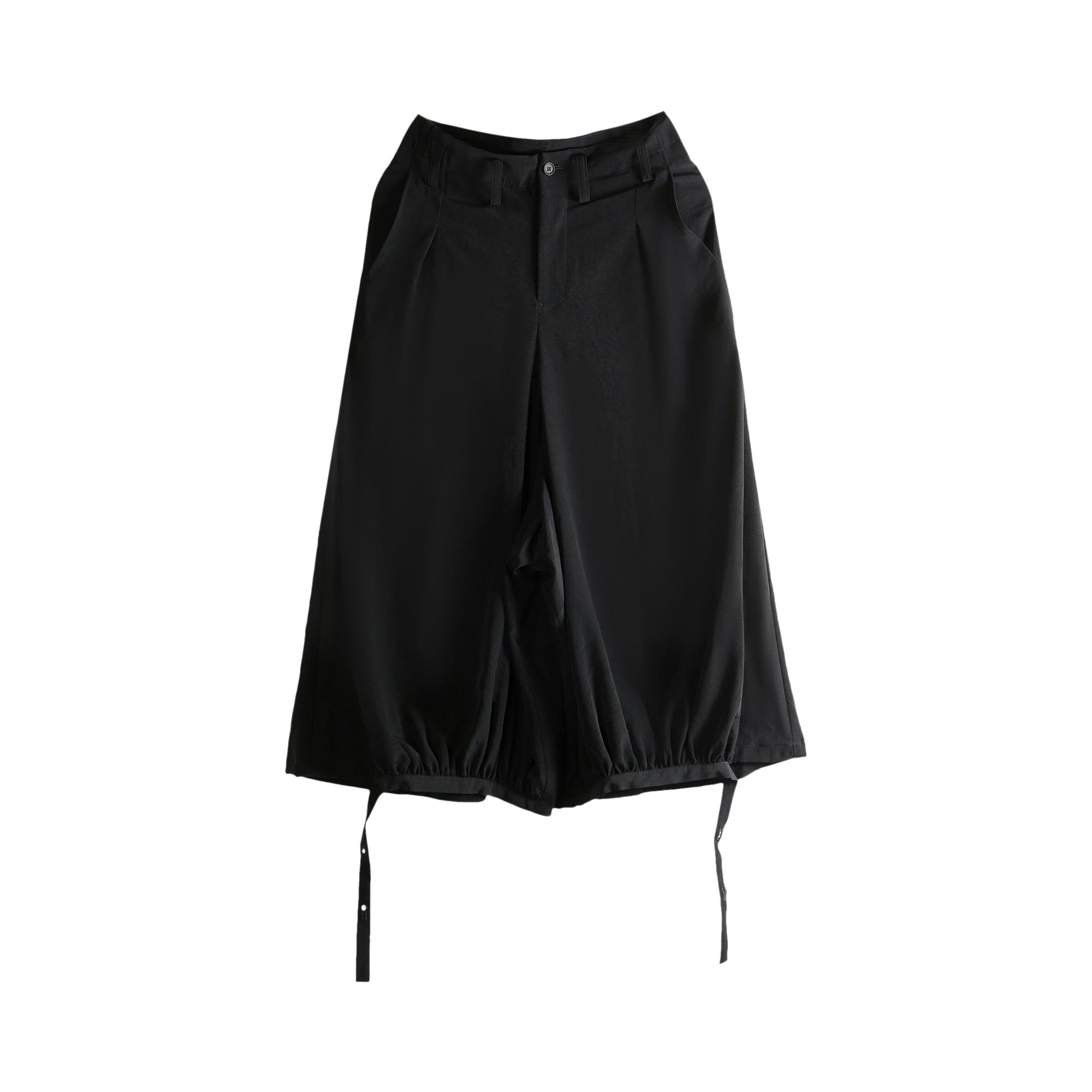 Pre-owned Yohji Yamamoto F Gathered Pants 'black' | Women's Size 2