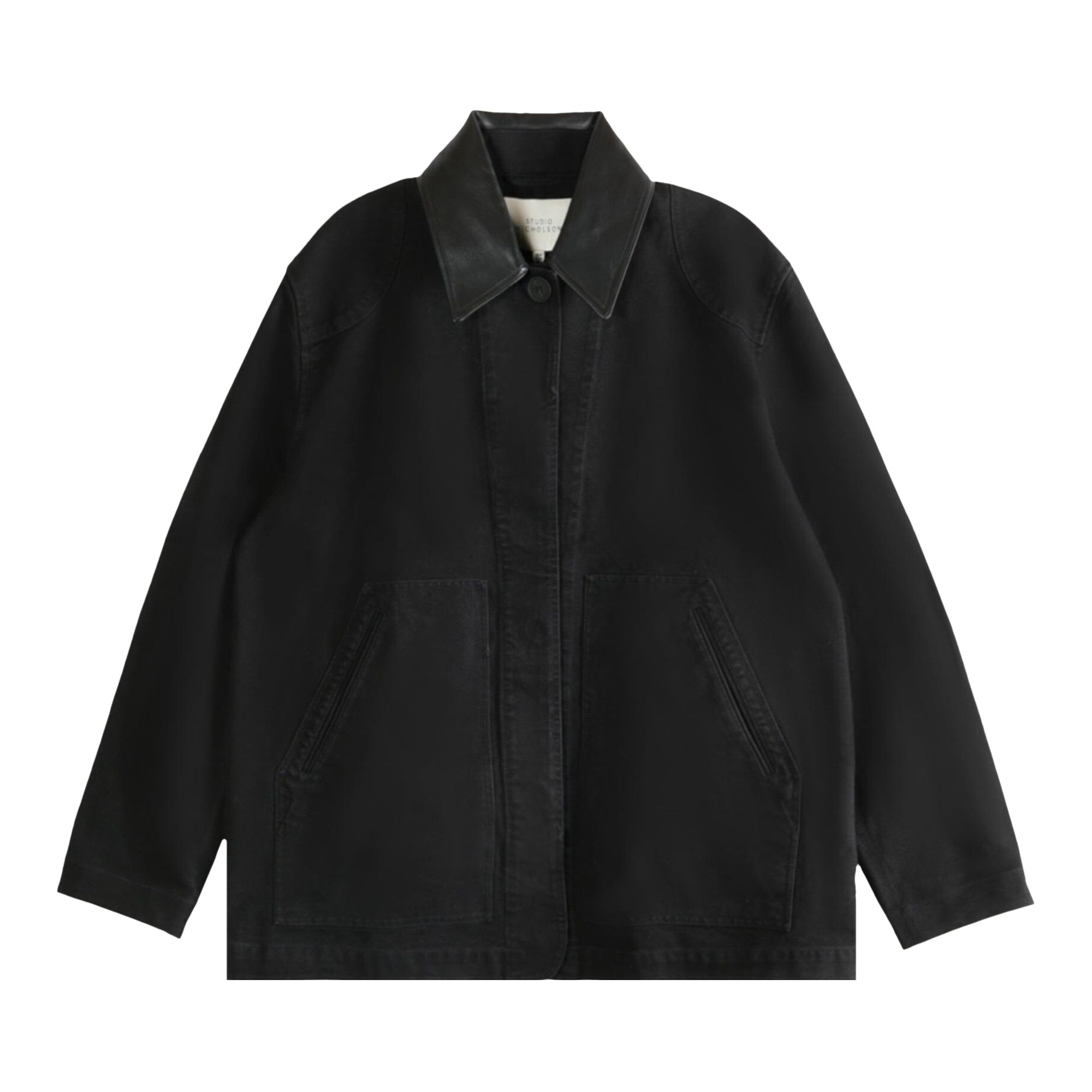 Pre-owned Studio Nicholson Double Pocket Chore Jacket 'darkest Navy' | Blue | Women's Size 38