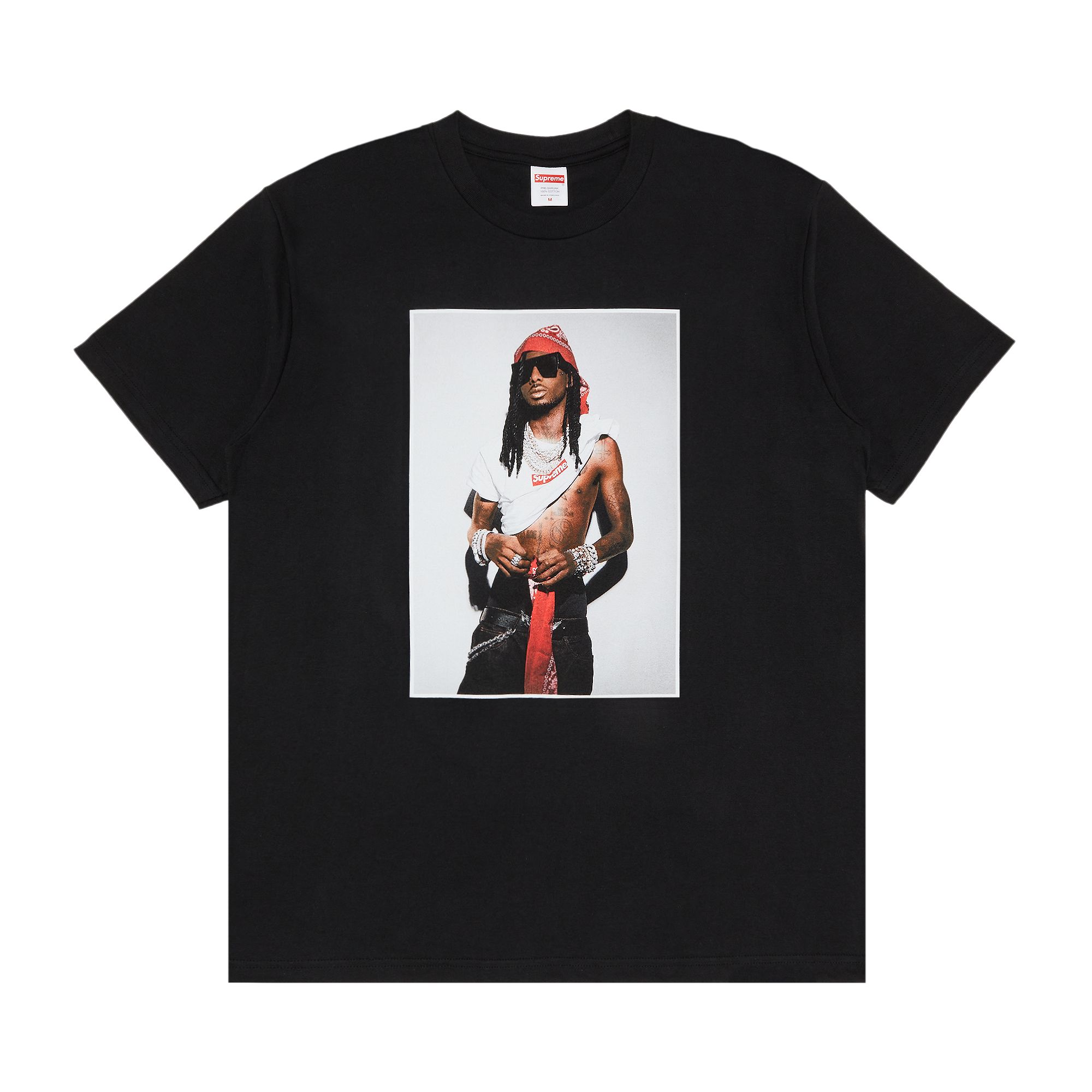 Pre-owned Supreme Playboi Carti Tee 'black' | Men's Size M