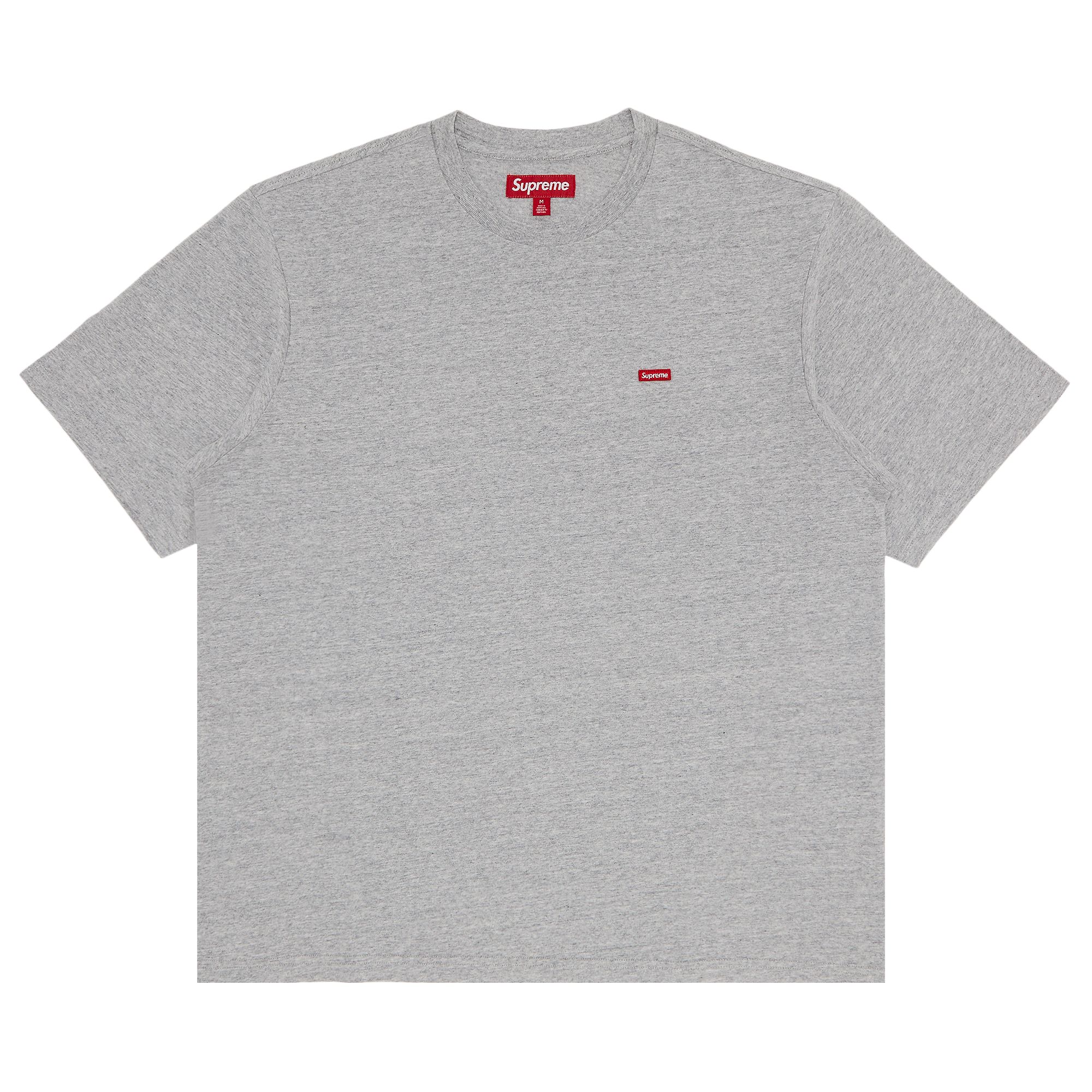 Pre-owned Supreme Small Box Tee 'heather Grey' | Men's Size L In Gray