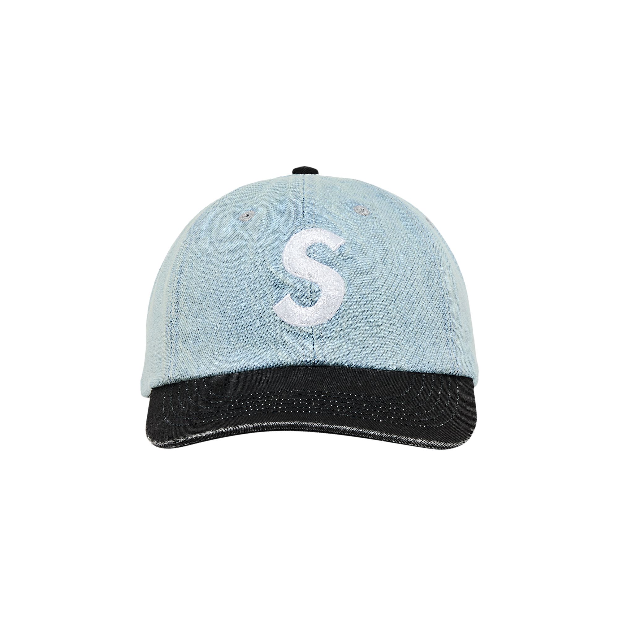 Pre-owned Supreme Pigment Coated 2-tone S Logo 6-panel 'denim' | Blue | Men's Size Onesize