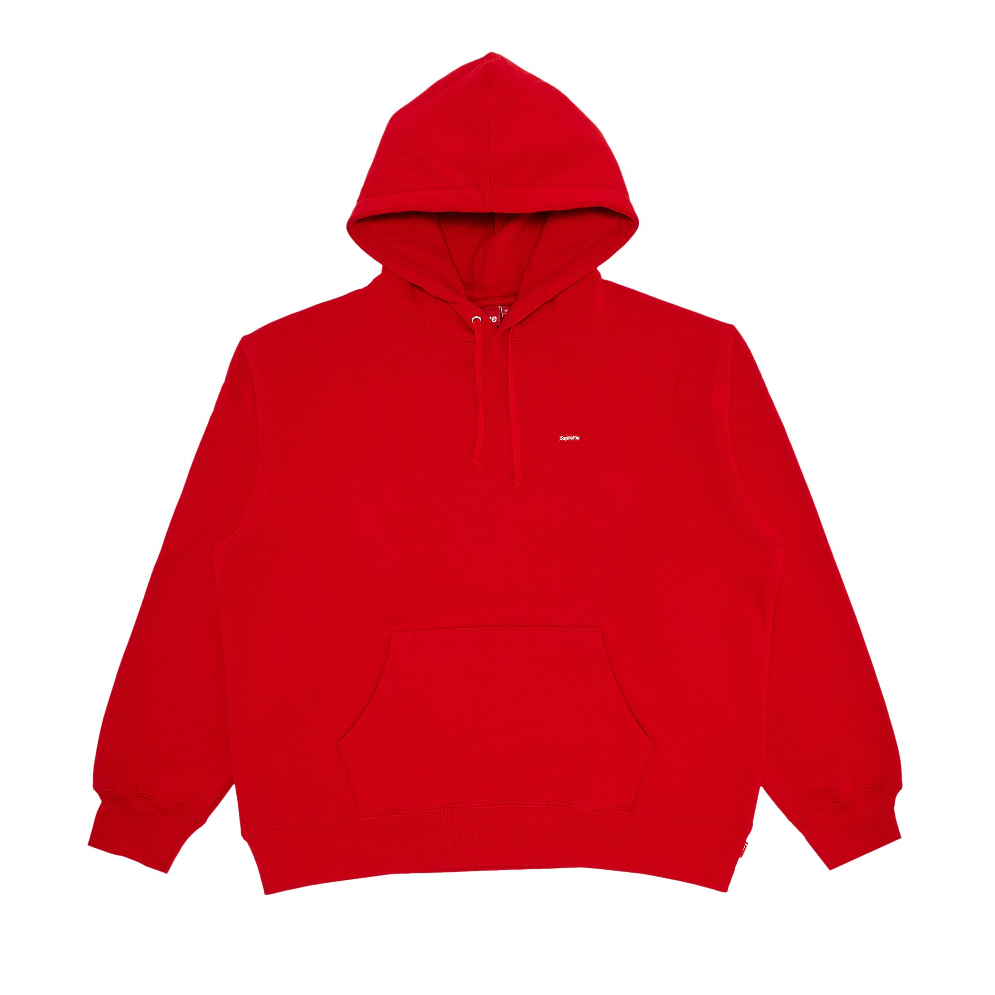 Pre-owned Supreme Small Box Hooded Sweatshirt 'red' | Men's Size M