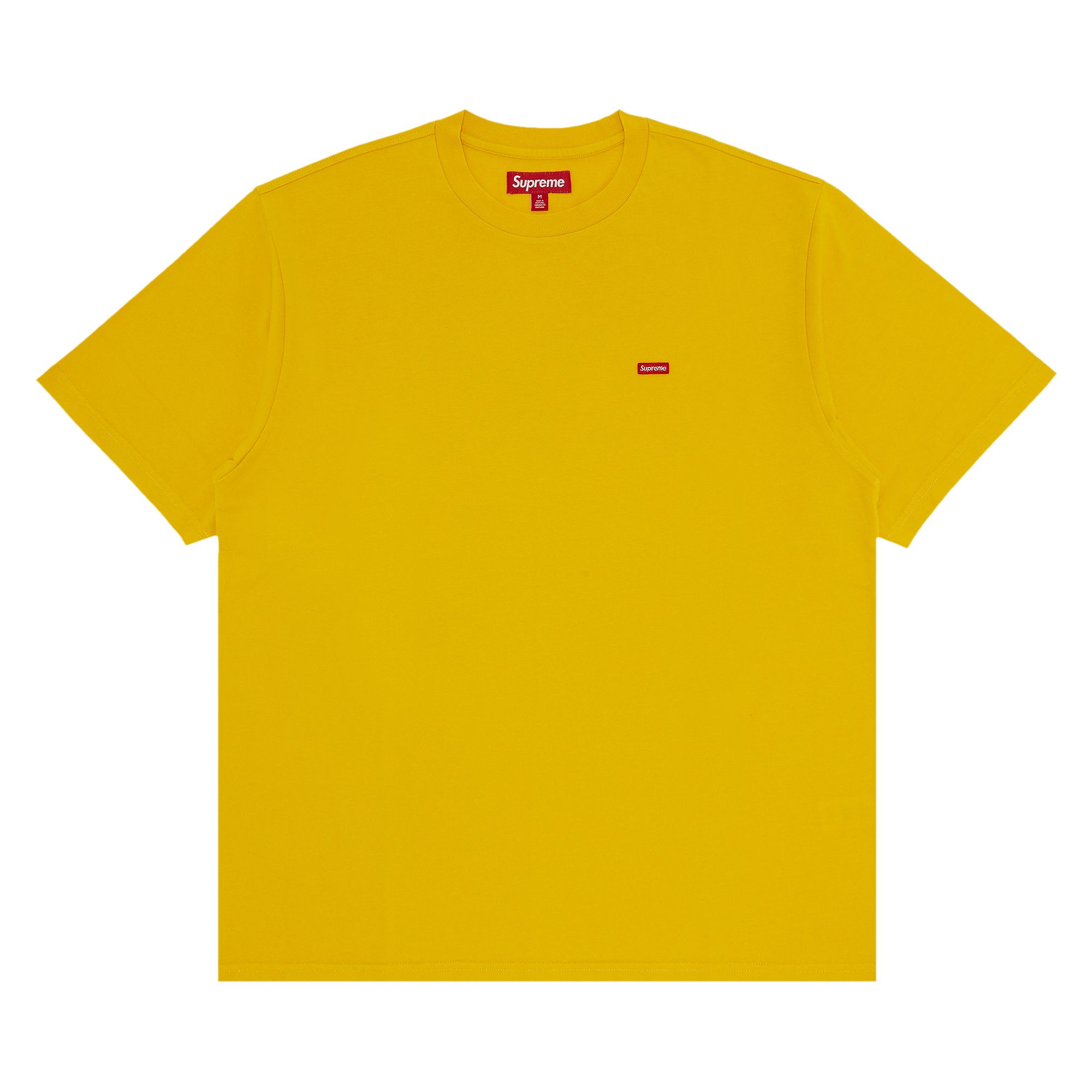 Pre-owned Supreme Small Box Tee 'yellow' | Men's Size Xl