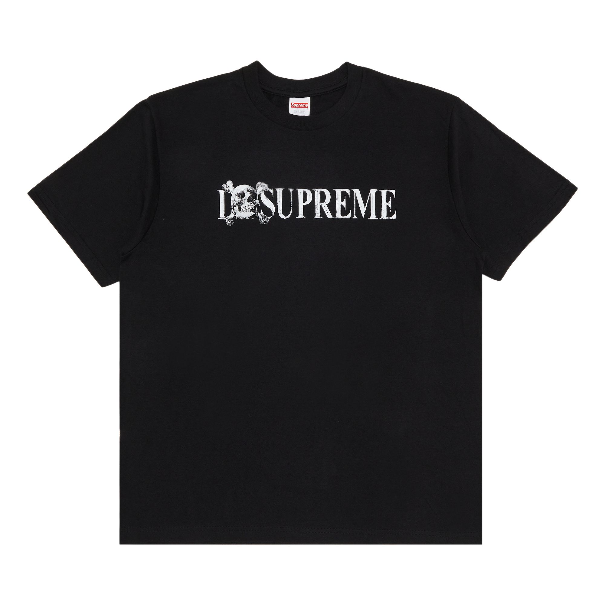 Pre-owned Supreme Skull Tee 'black' | Men's Size S