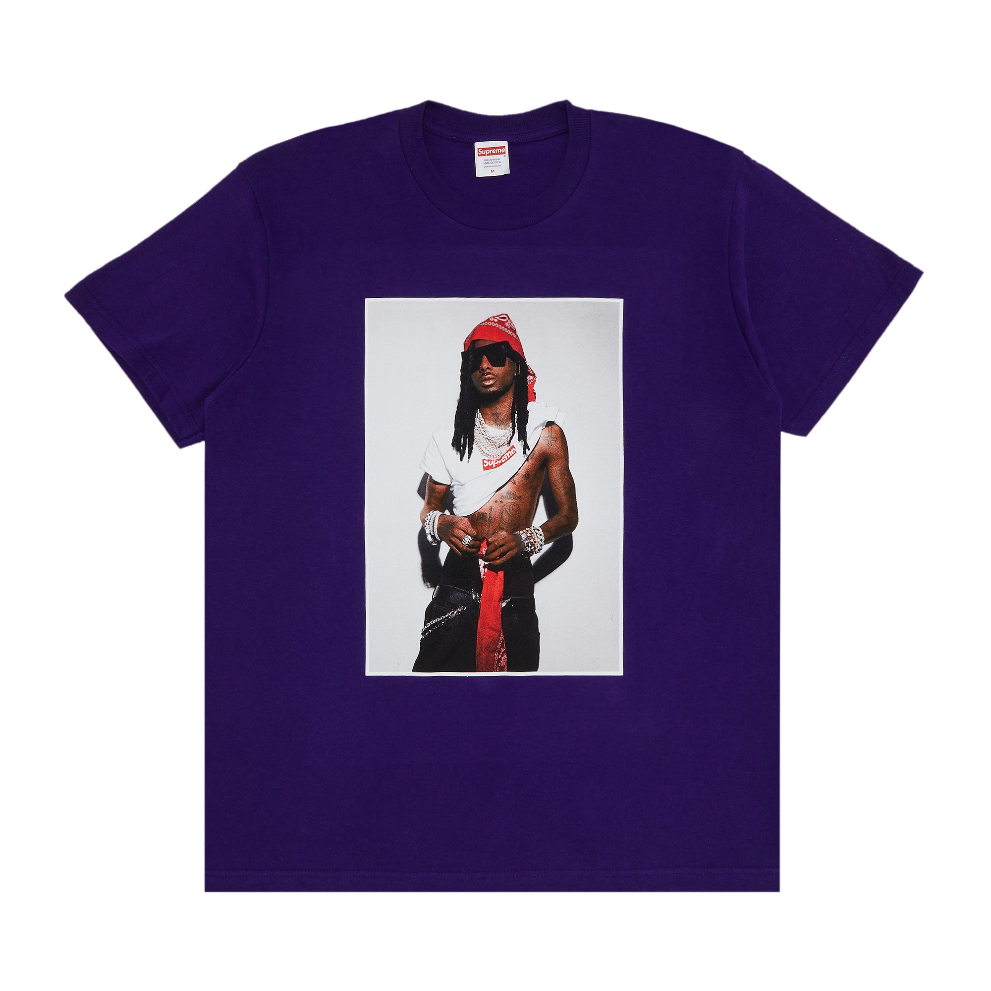 Pre-owned Supreme Playboi Carti Tee 'purple' | Men's Size Xxl