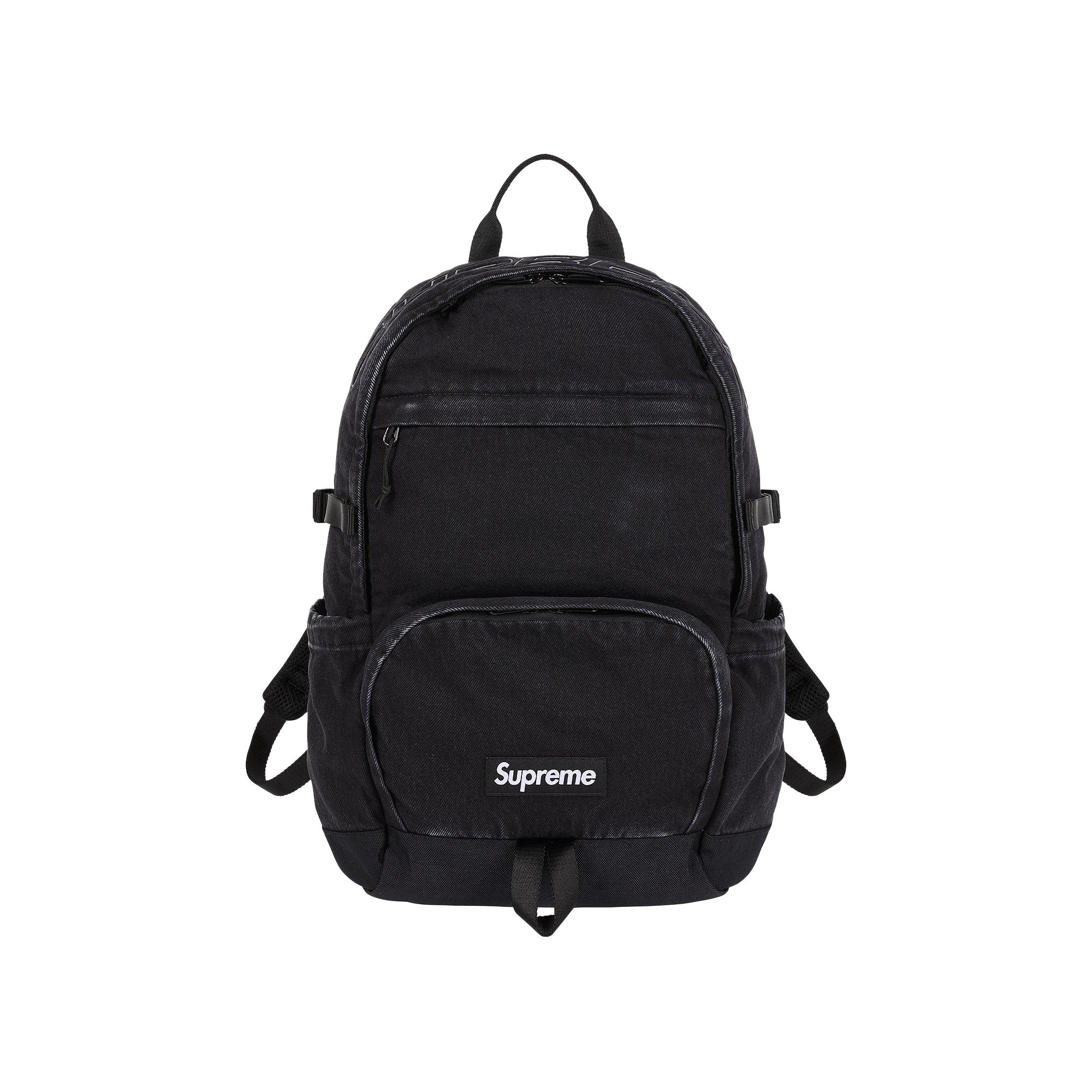 Pre-owned Supreme Denim Backpack 'black' | Men's Size Onesize