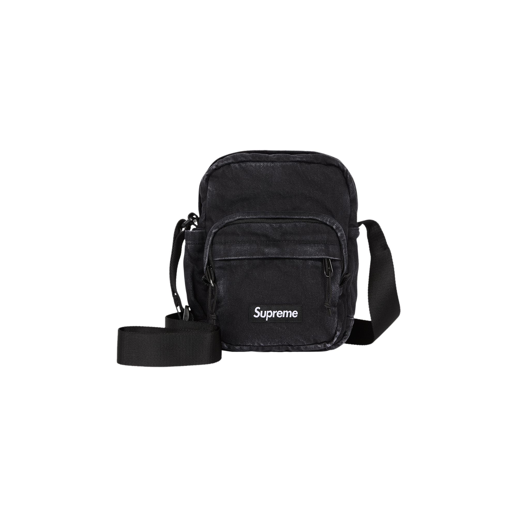 Pre-owned Supreme Denim Shoulder Bag 'black' | Men's Size Onesize