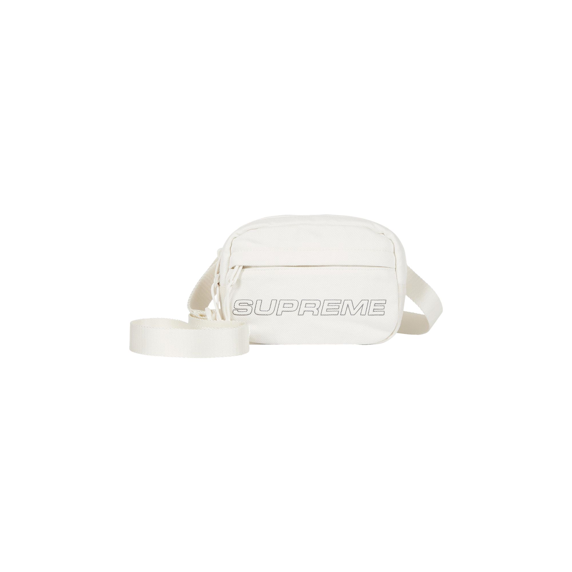 Pre-owned Supreme Denim Mini Shoulder Bag 'white' | Men's Size Onesize